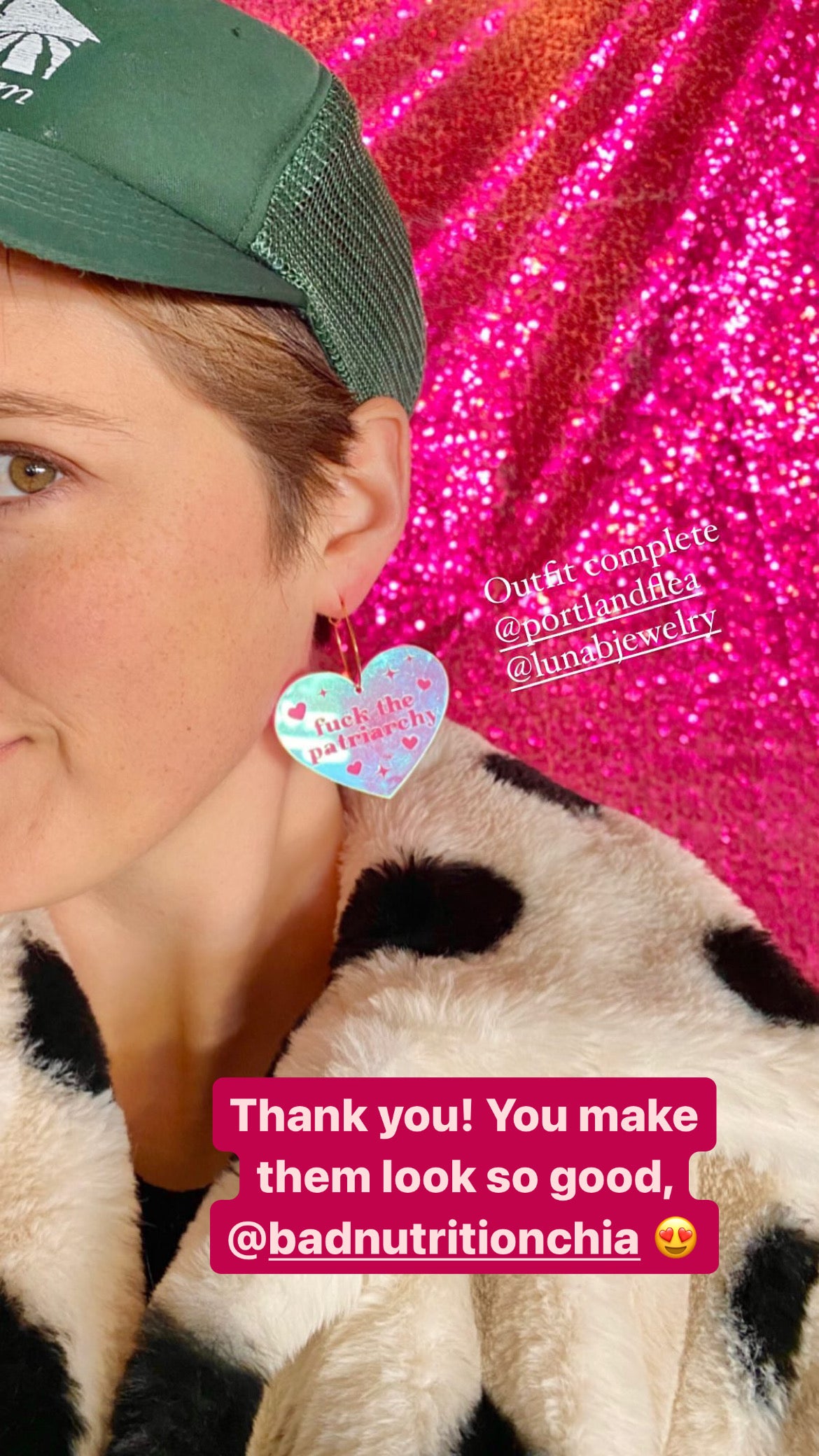 F*ck the Patriarchy Earrings (Taylor's Version)
