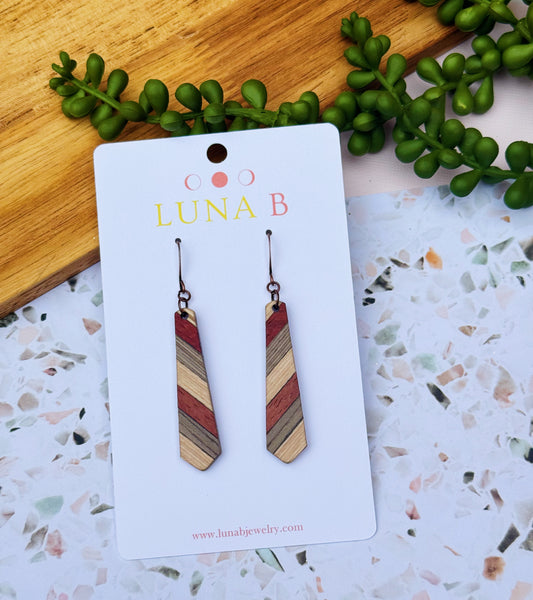 Earthy Boho Stick Earrings