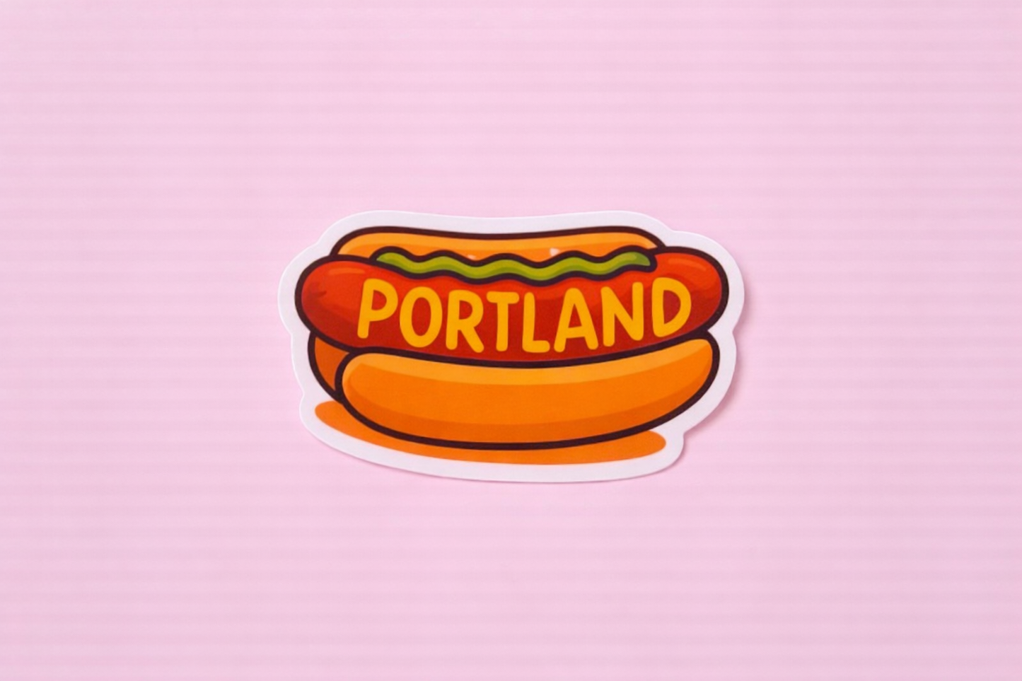 Portland Hot Dog Sticker
