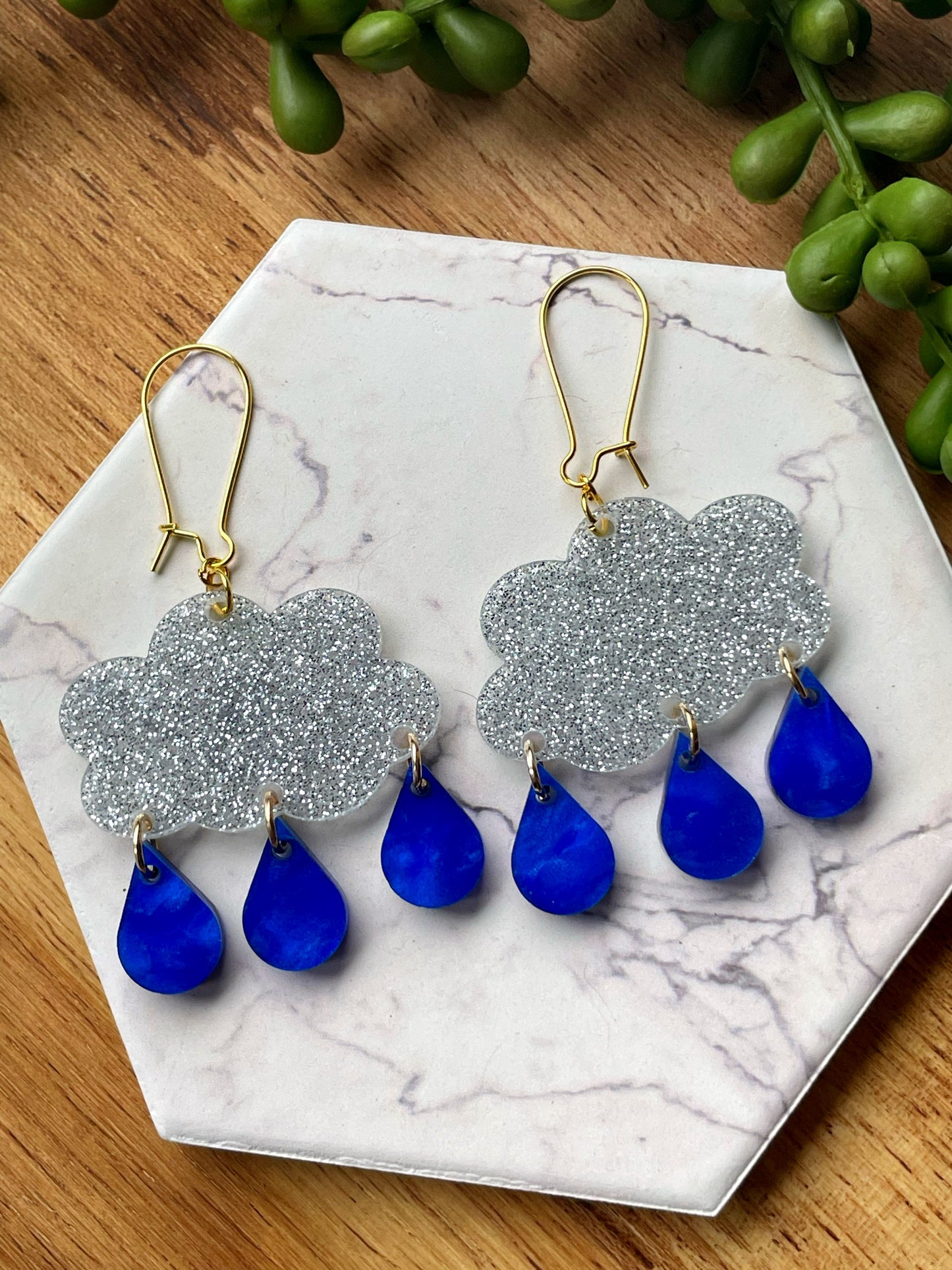 Raindrops Keep Falling On My Head Earrings