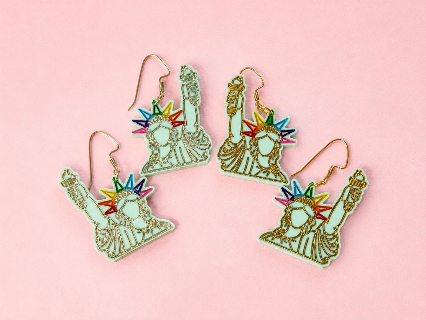 Liberty & Justice for All Earrings