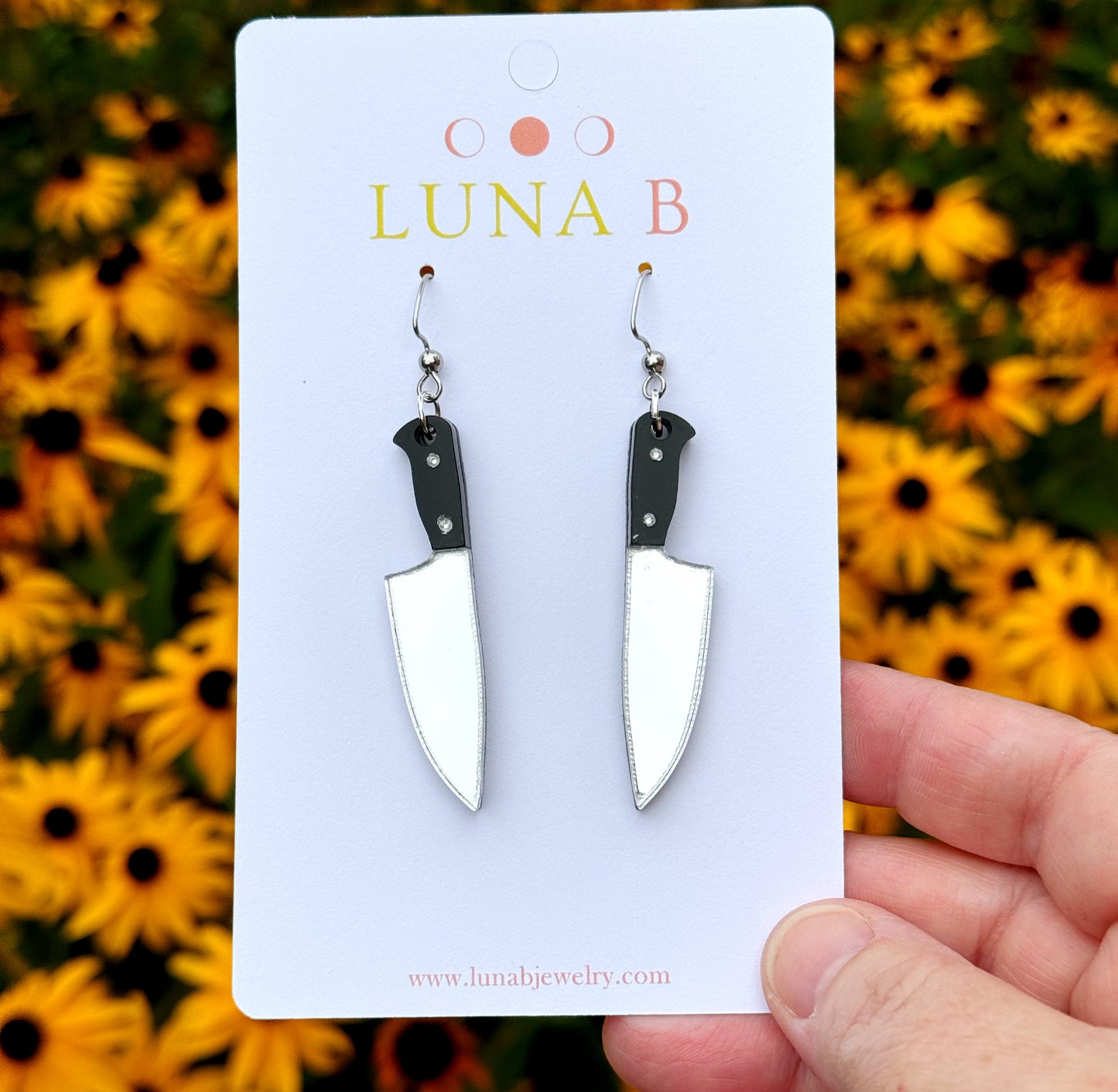 Knife Earrings, Slasher or Chef (Your Choice!)