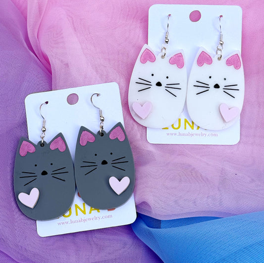 Love Cats Kitty Earrings