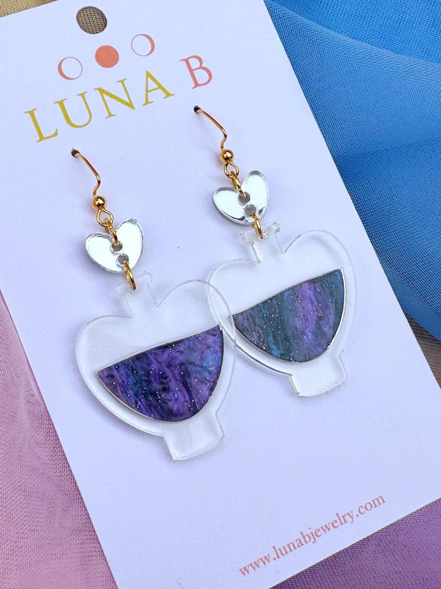 Love Potion Earrings | Poison Bottle Earrings