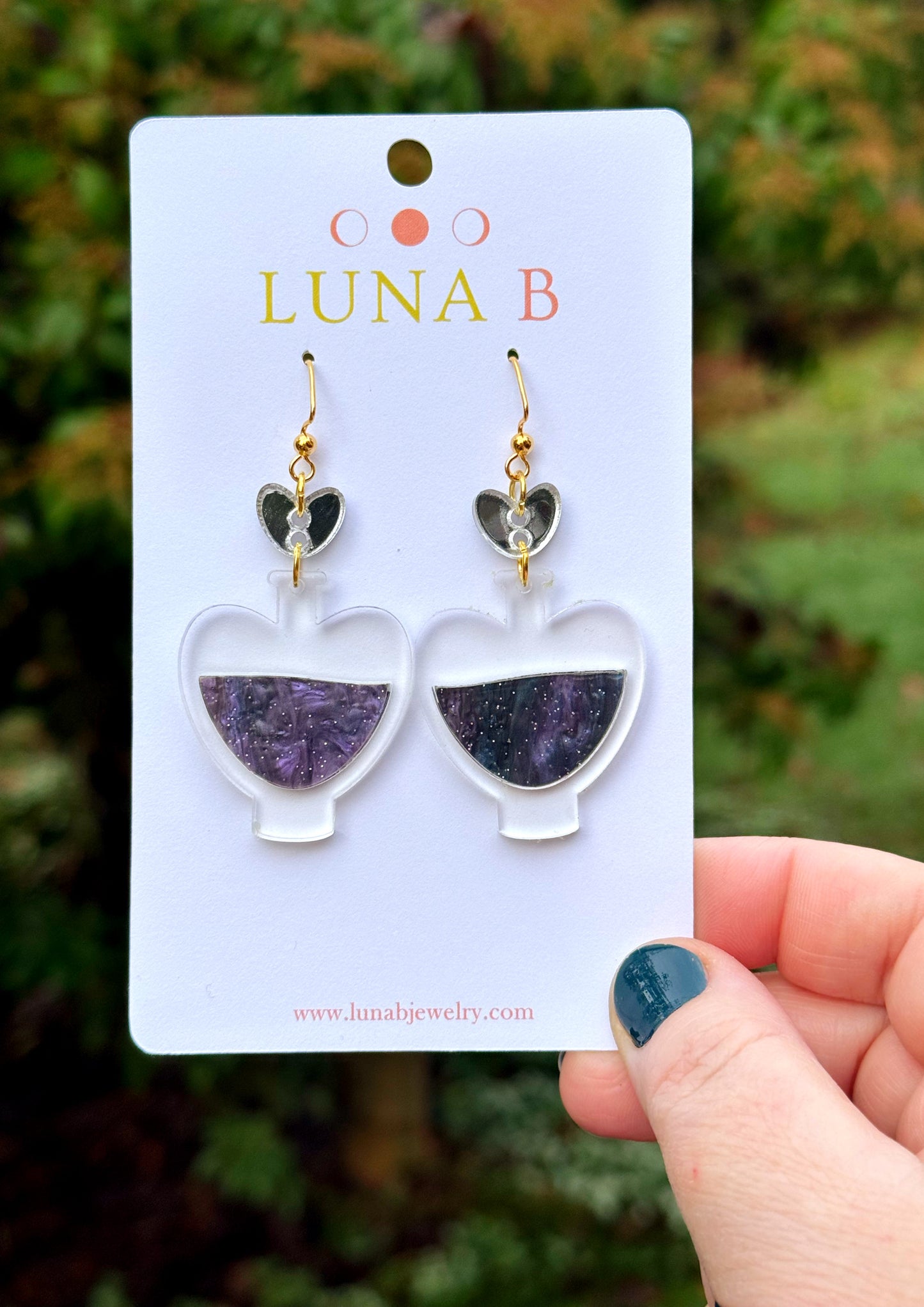 Love Potion Earrings | Poison Bottle Earrings