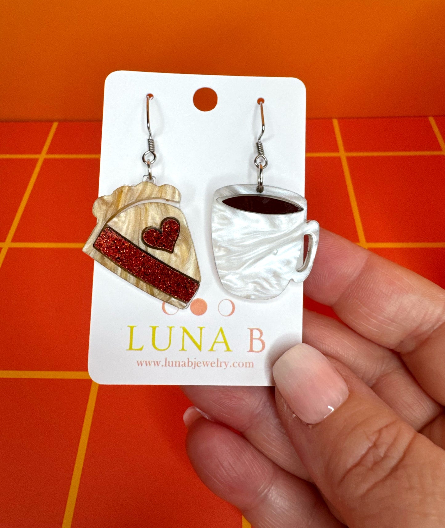 Twin Peaks Damn Fine Cup of Coffee & Incredible Cherry Pie Earrings