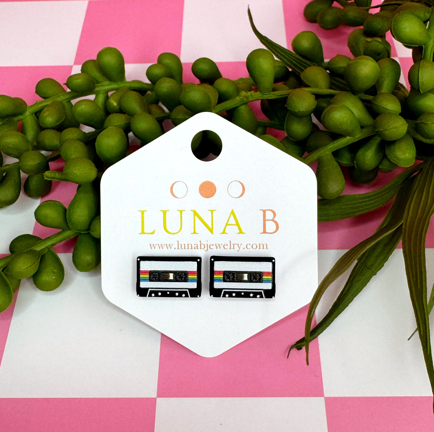 Cassette Tape Earrings | Vintage Tape Earrings