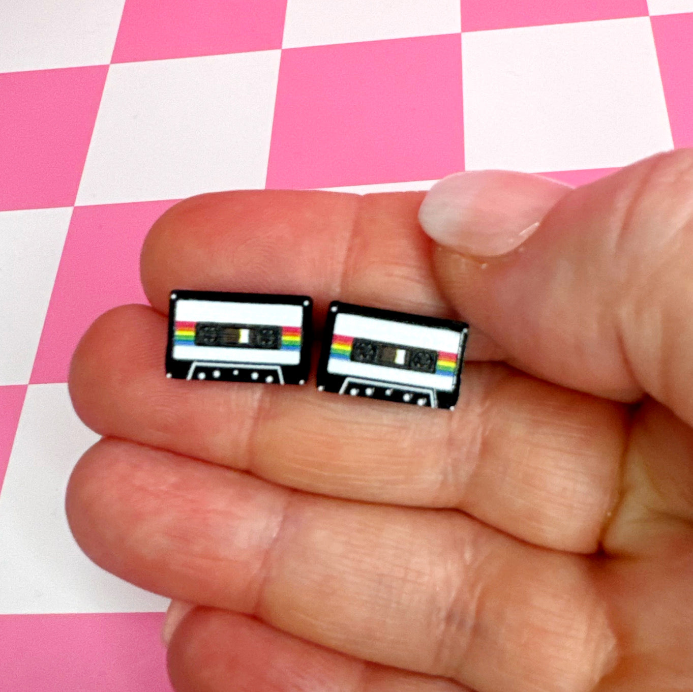 Cassette Tape Earrings | Vintage Tape Earrings