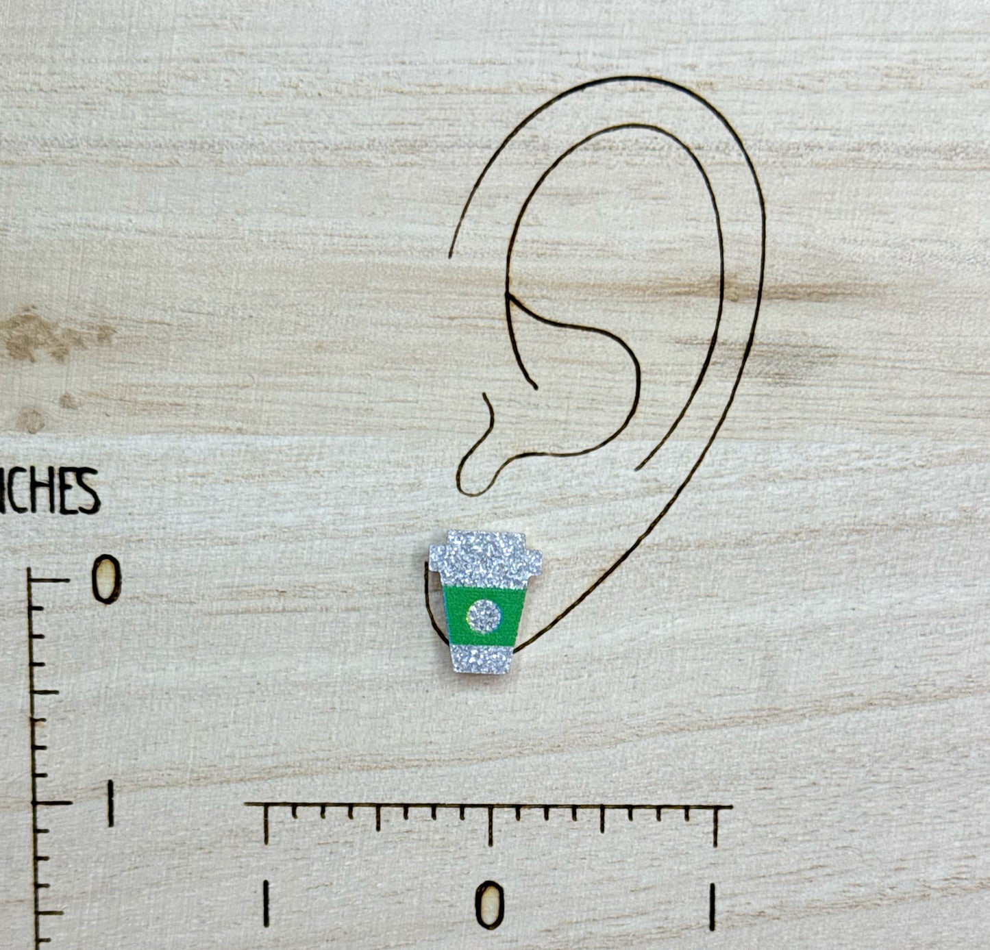 Coffee Cup Stud Earrings – Espresso Yourself in Style