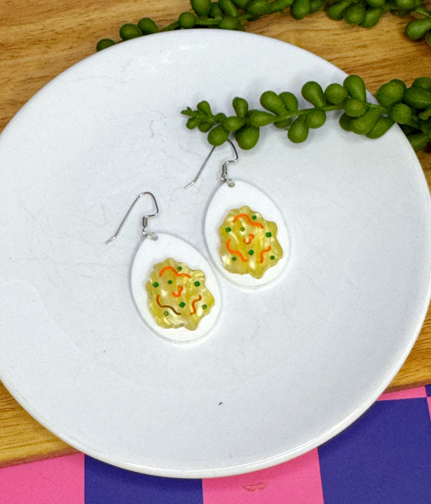 Deviled Eggs Earrings