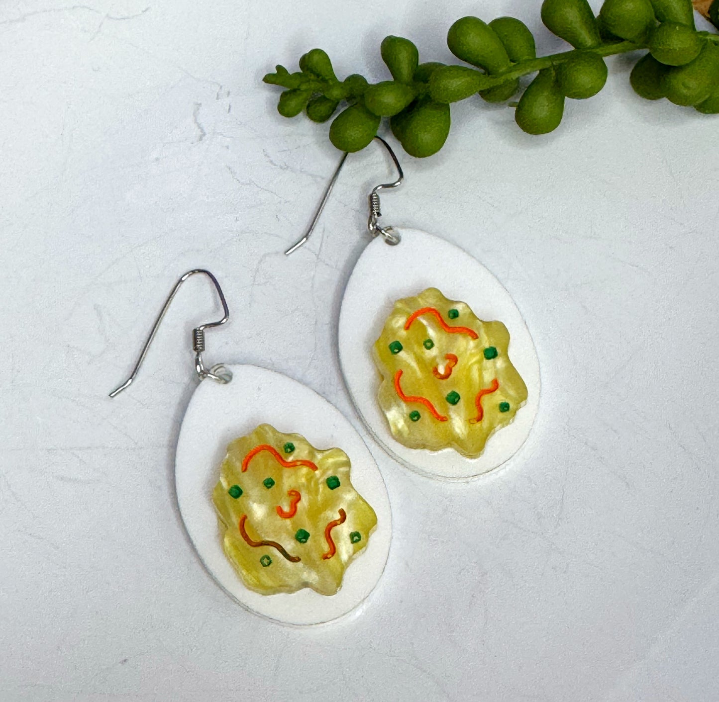Deviled Eggs Earrings