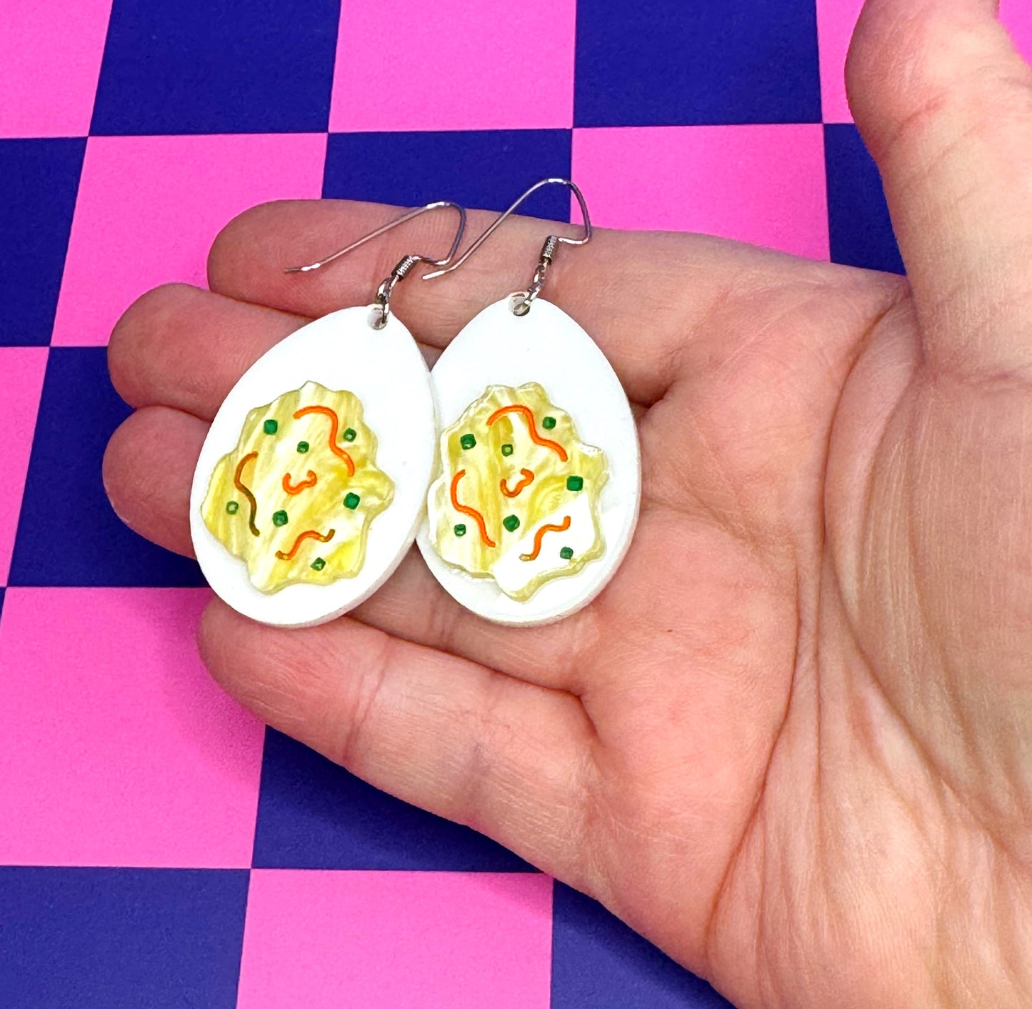 Deviled Eggs Earrings