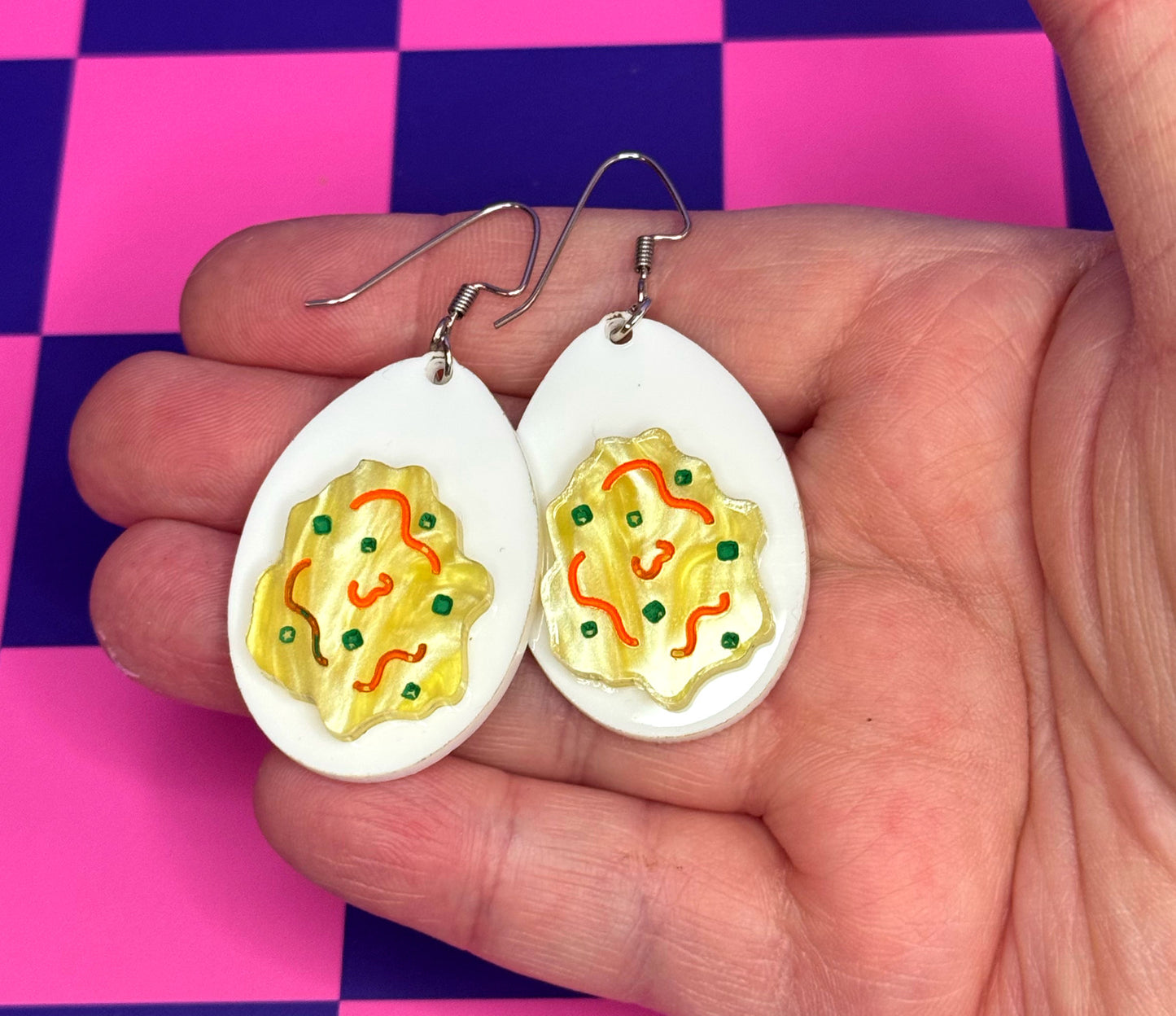 Deviled Eggs Earrings