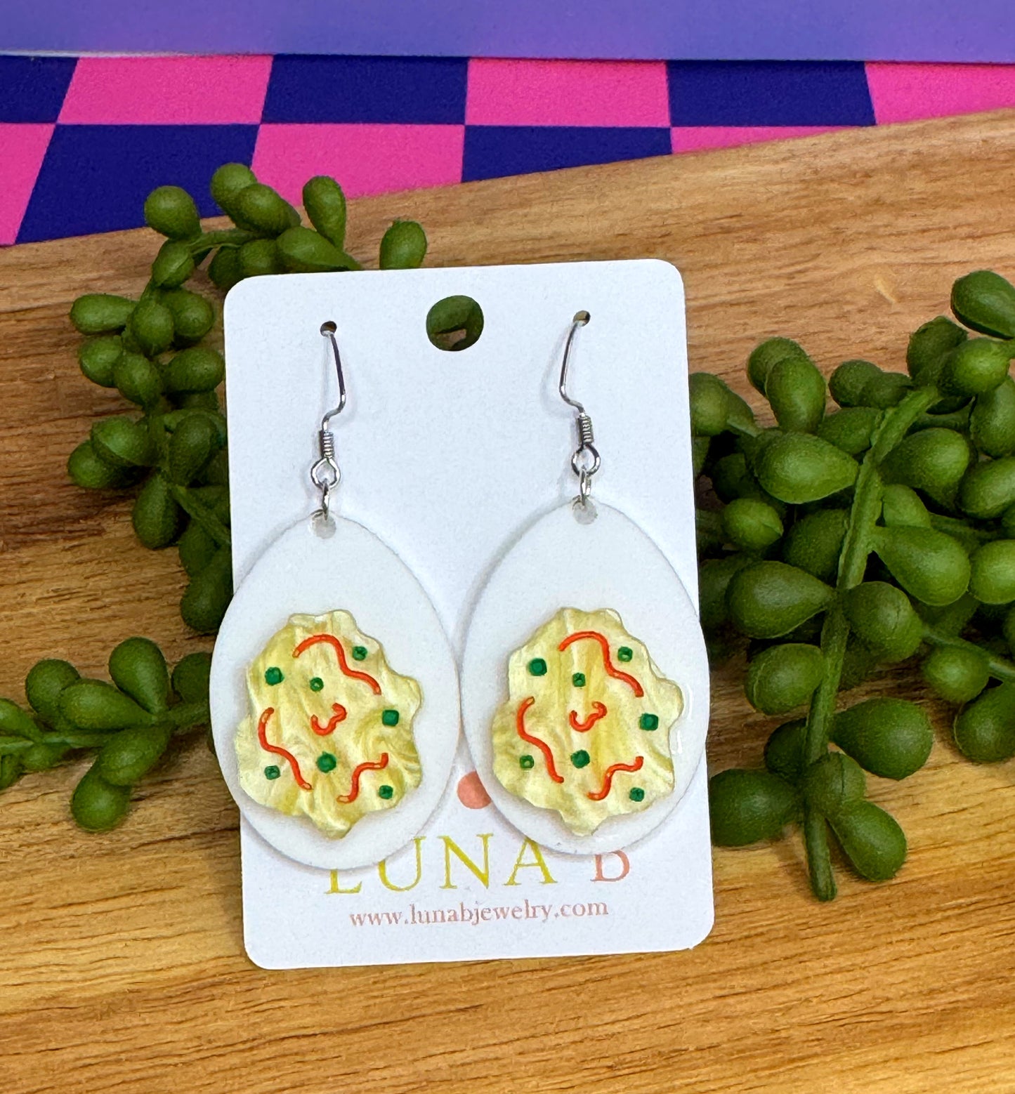 Deviled Eggs Earrings