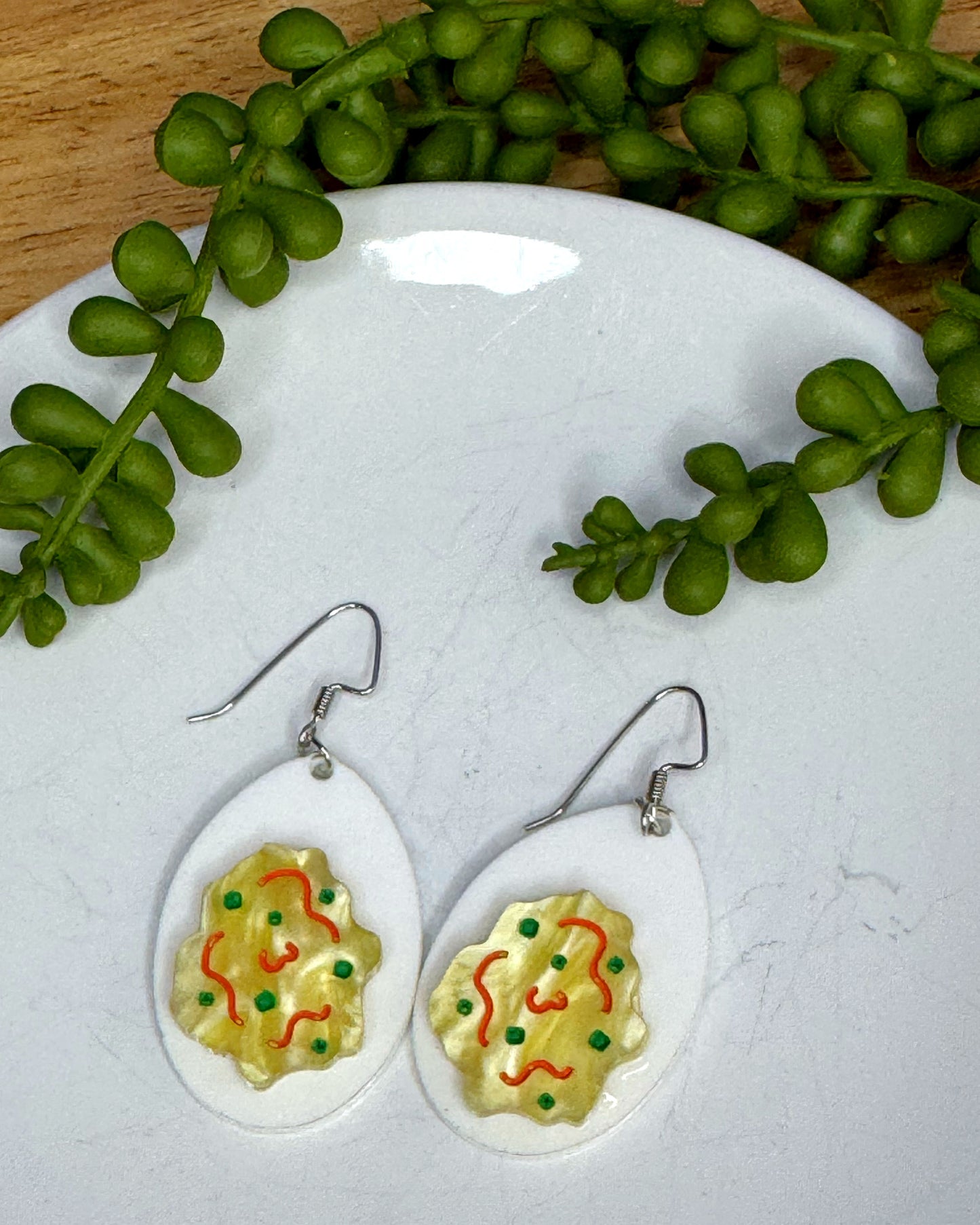 Deviled Eggs Earrings