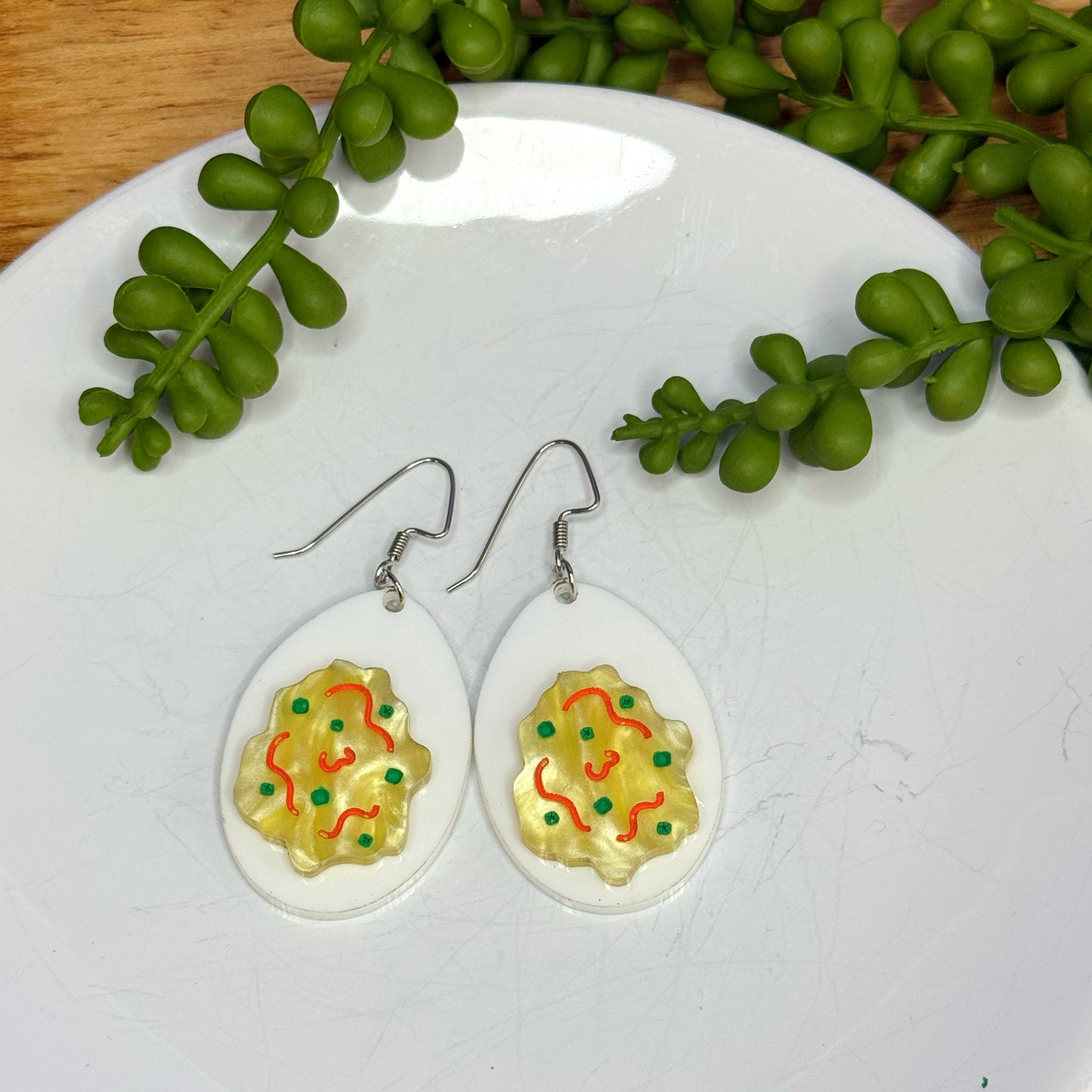 Deviled Eggs Earrings