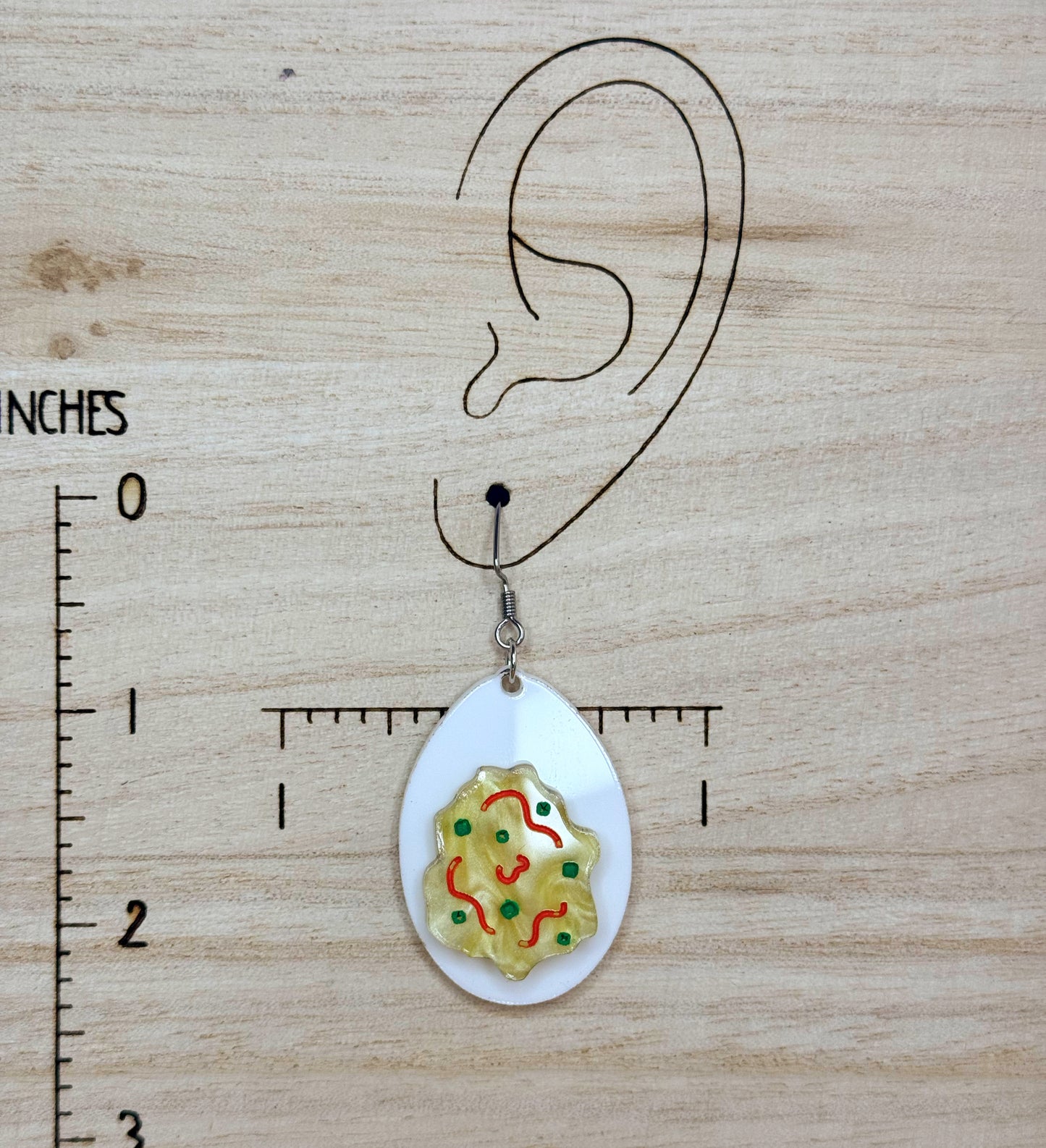 Deviled Eggs Earrings