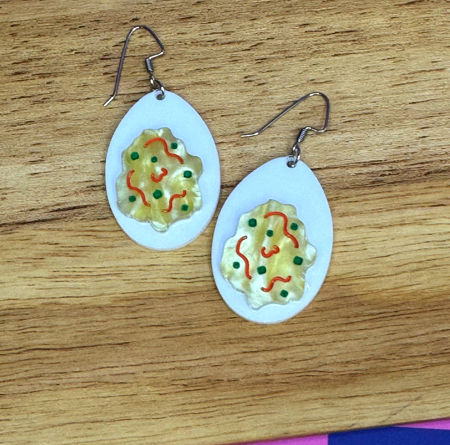 Deviled Eggs Earrings
