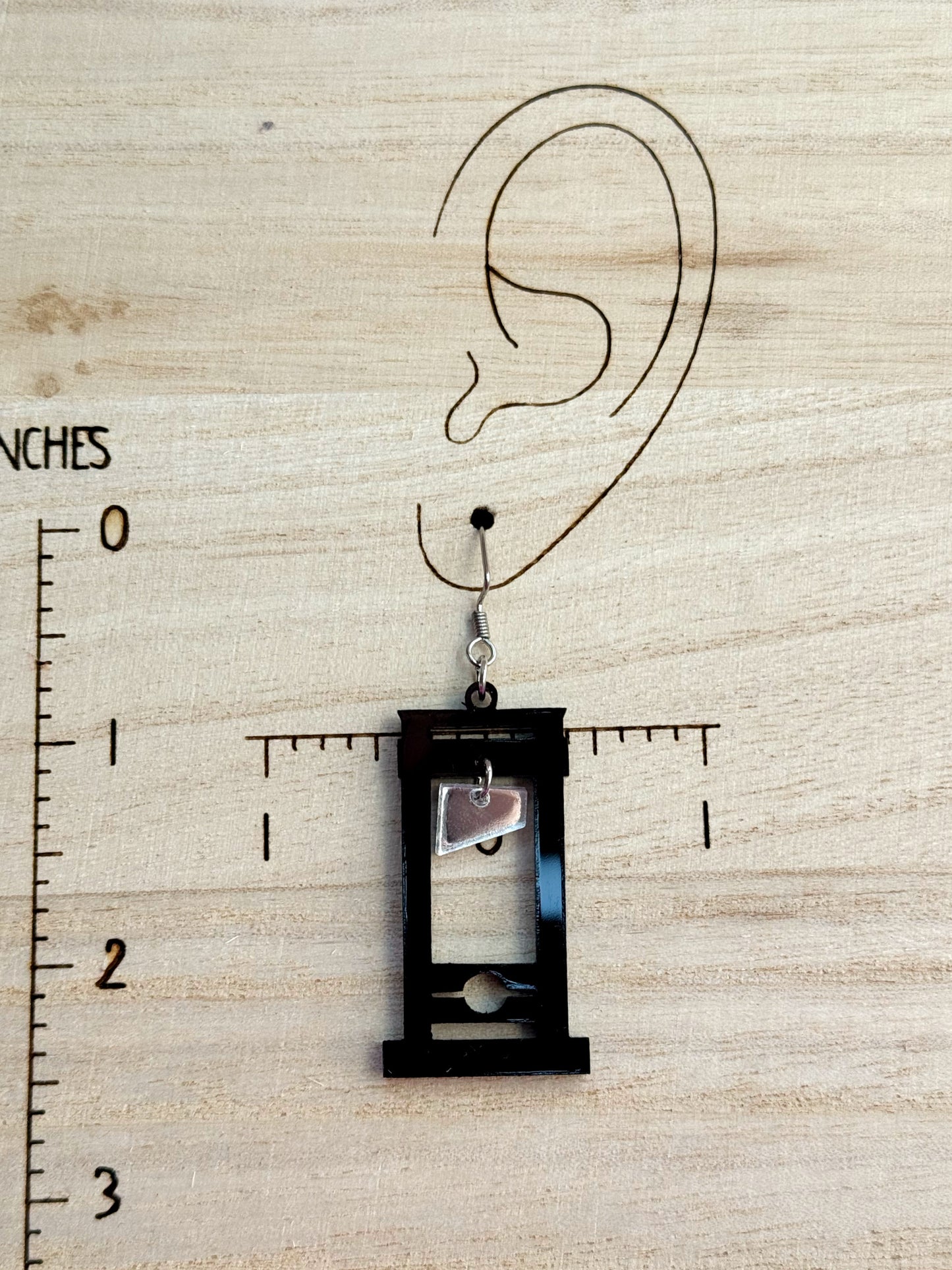 Mini Guillotine Earrings | Guilloteenies