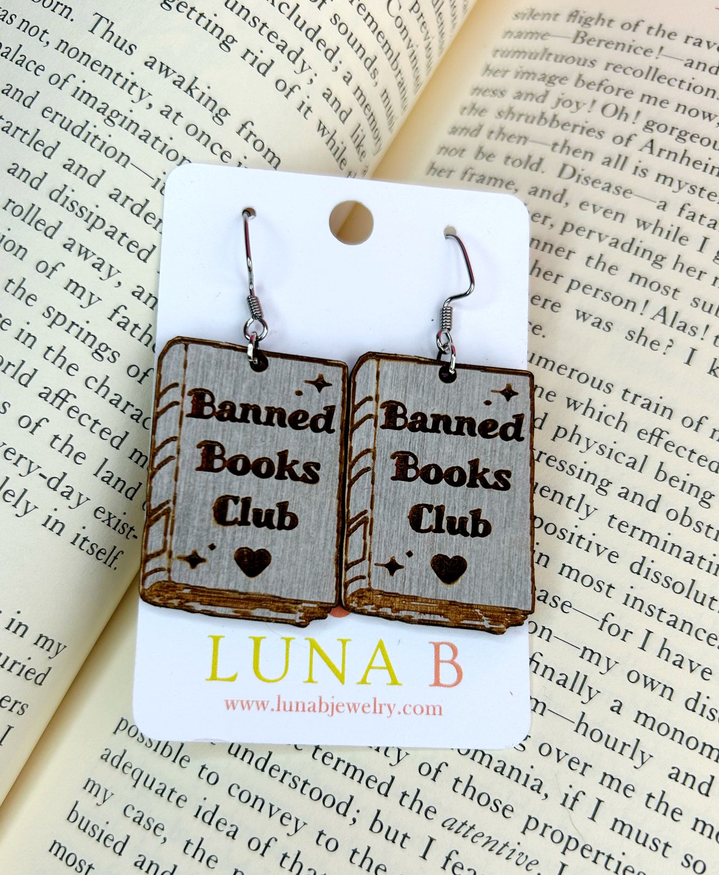 Banned Books Club Earrings