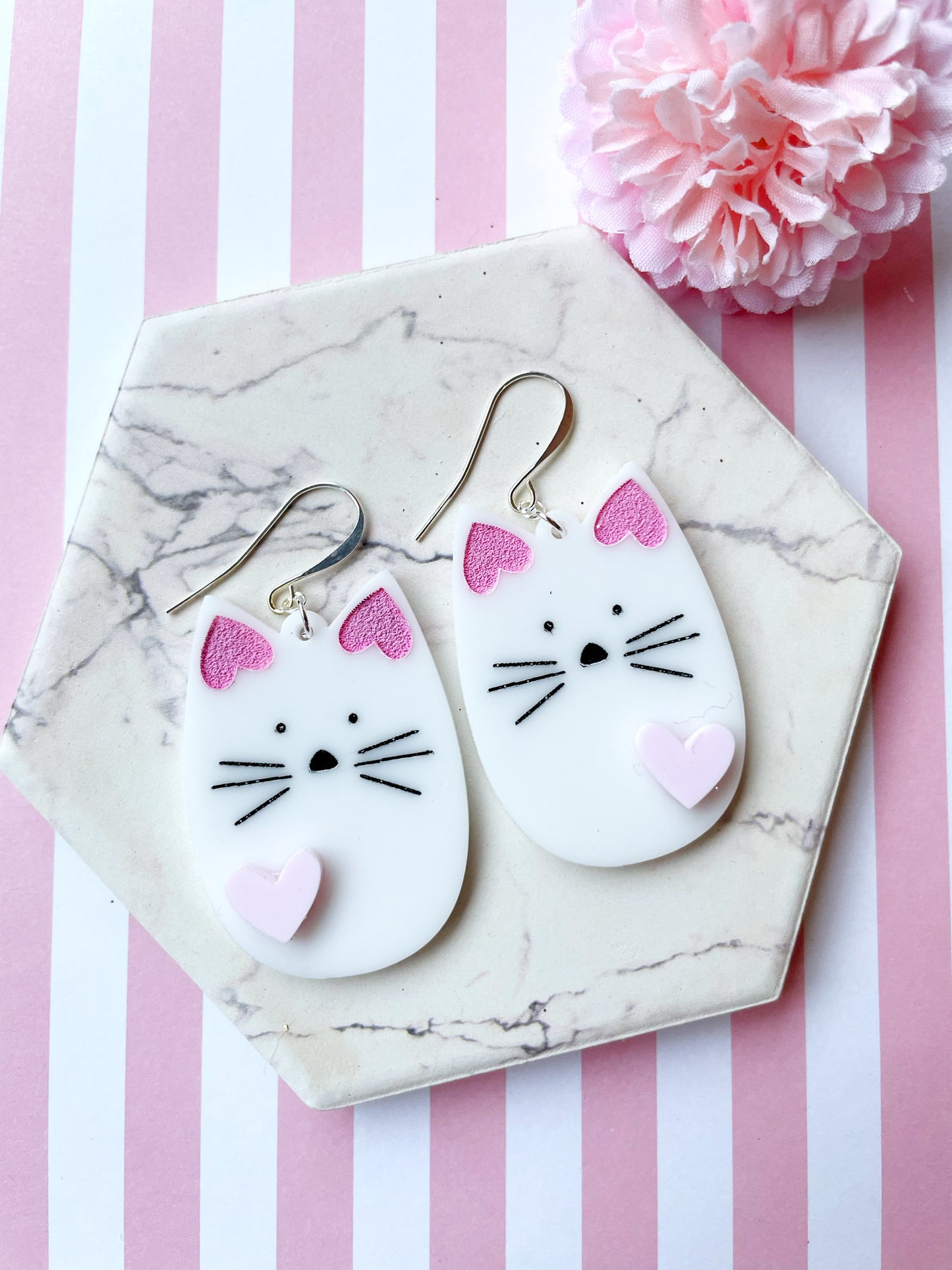 Love Cats Kitty Earrings
