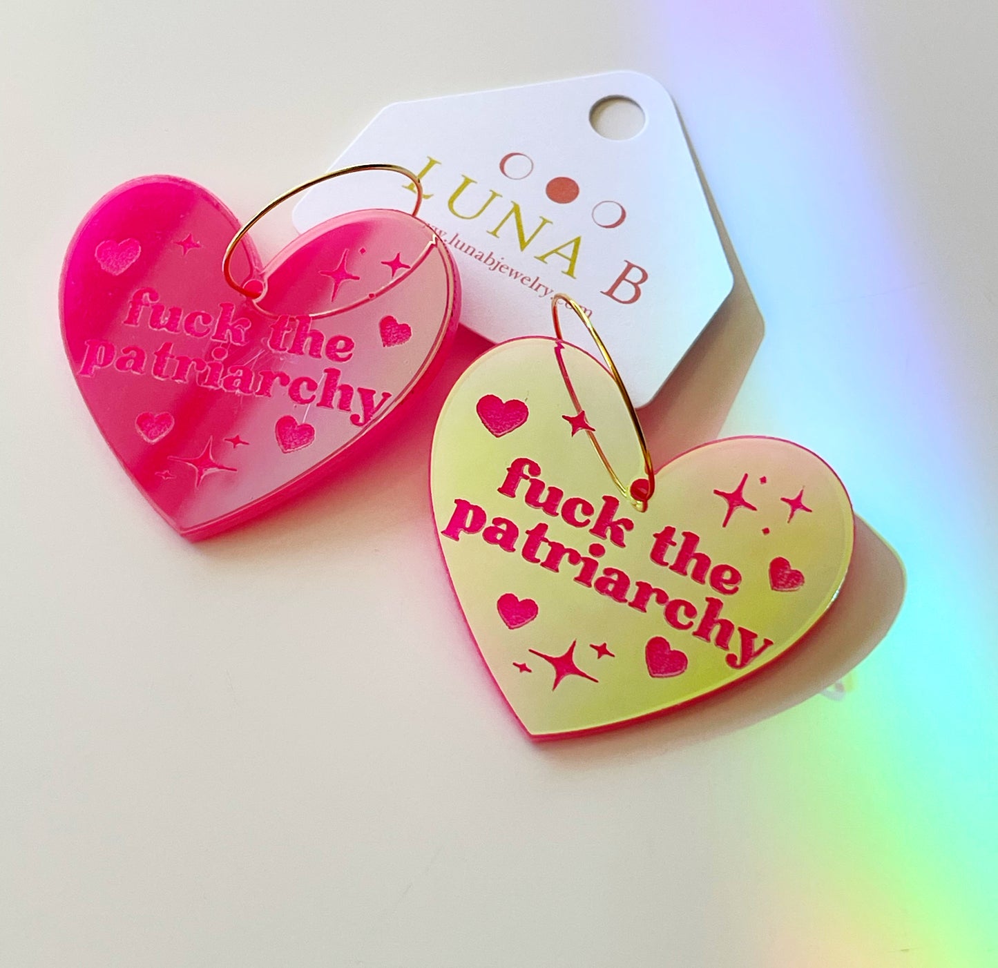 F*ck the Patriarchy Earrings (Taylor's Version)