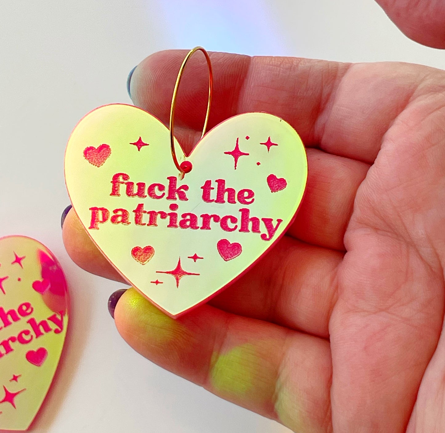 F*ck the Patriarchy Earrings (Taylor's Version)