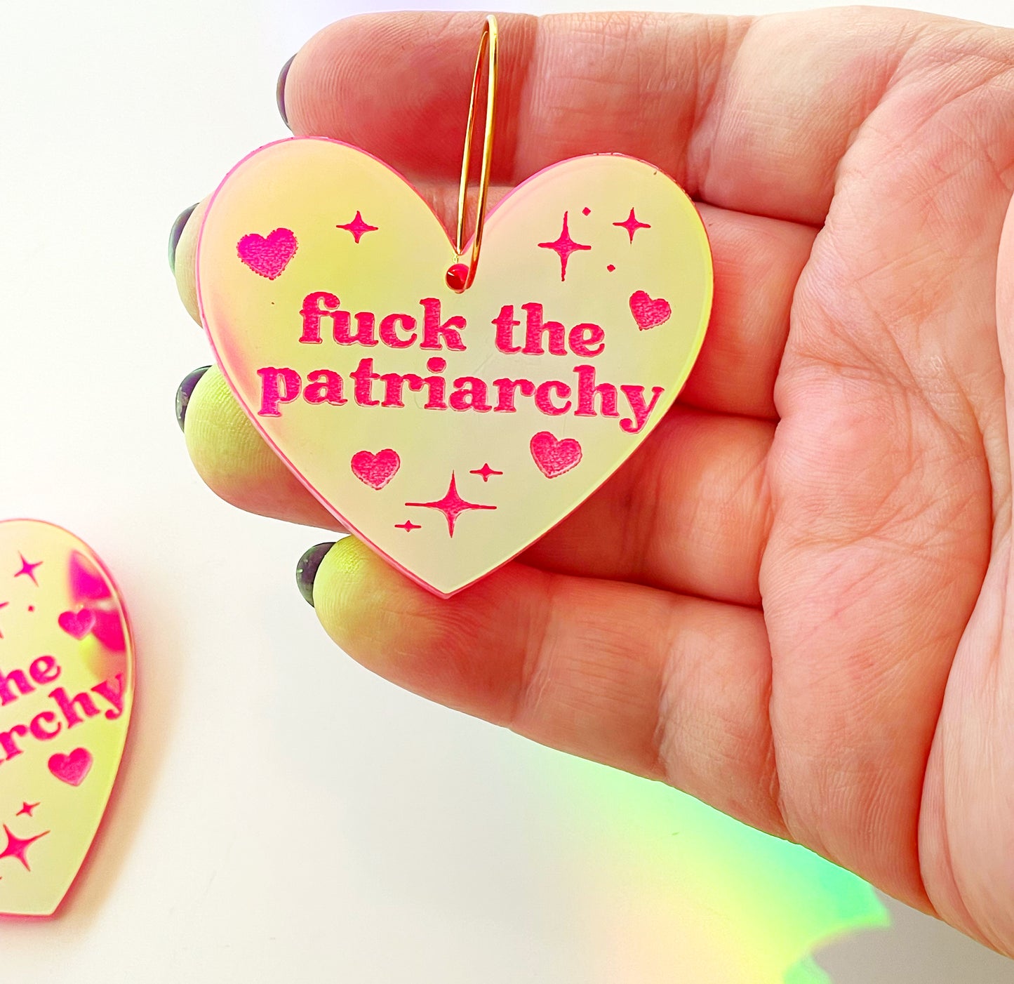 F*ck the Patriarchy Earrings (Taylor's Version)