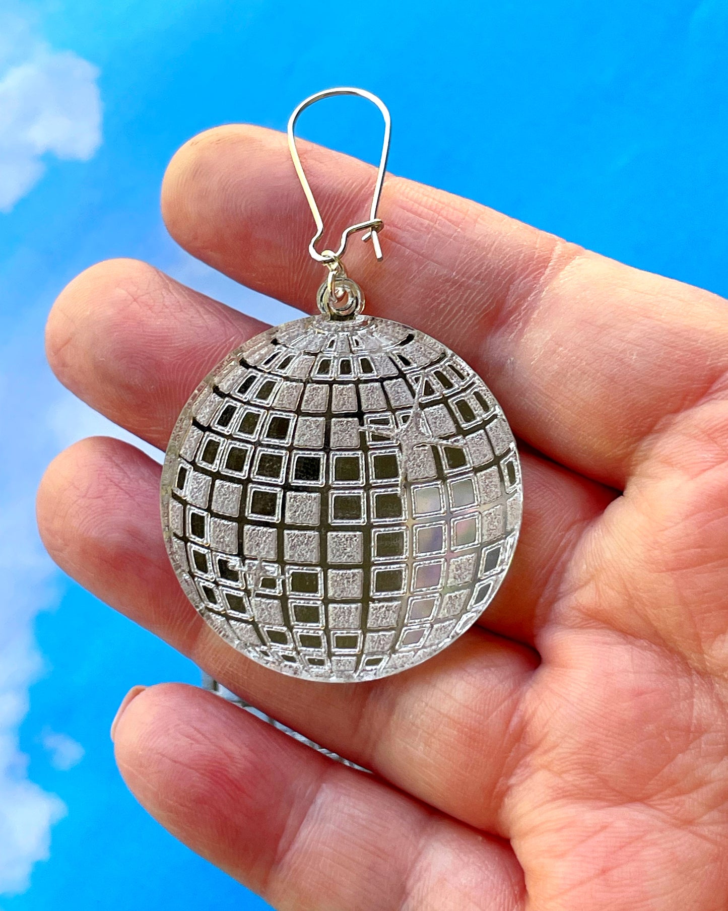 Disco Ball Earrings