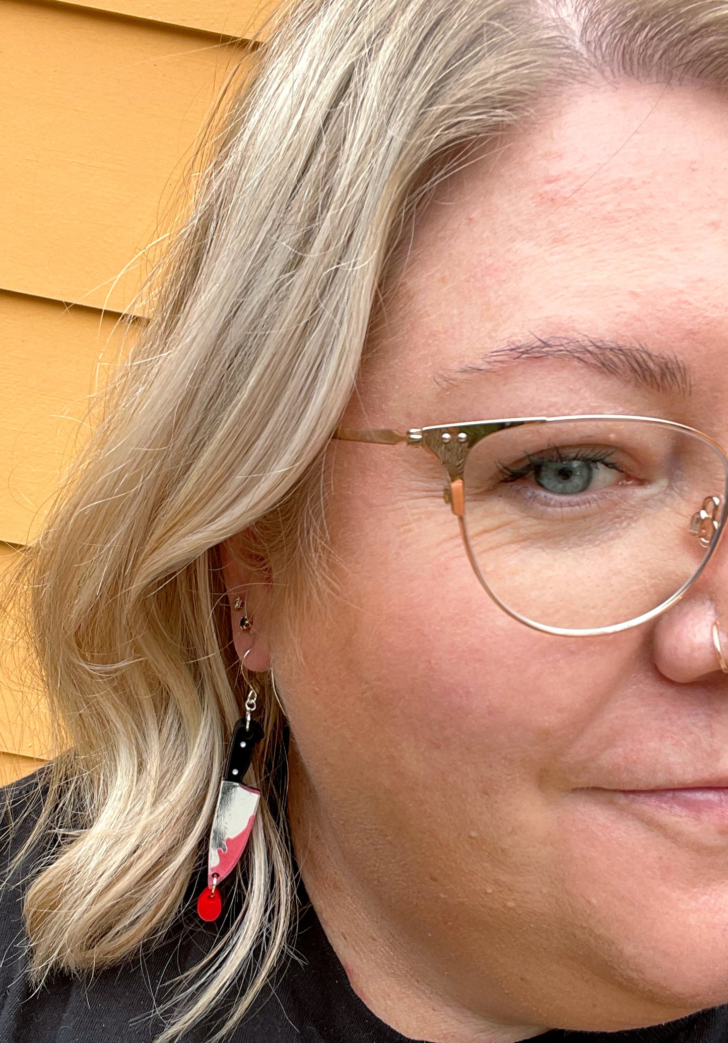 Slasher Knife Earrings