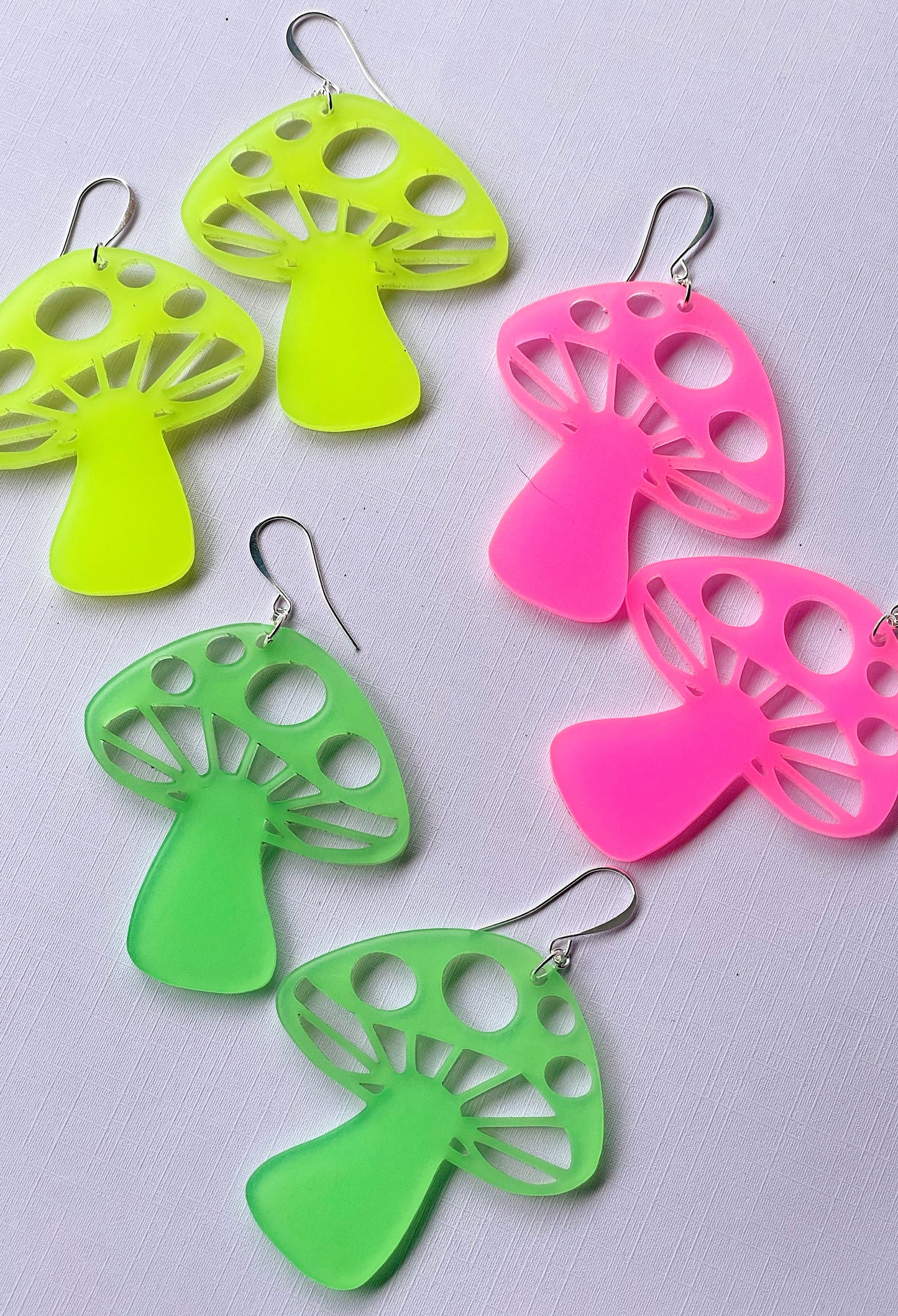 Big Glow in the Dark Mushrooms - Assorted Colors