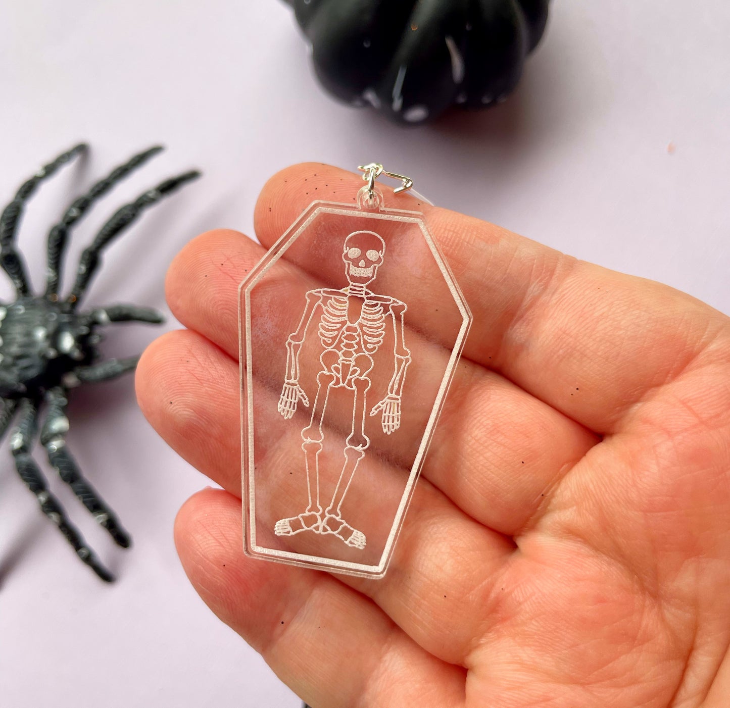 Peek Into My Coffin Earrings