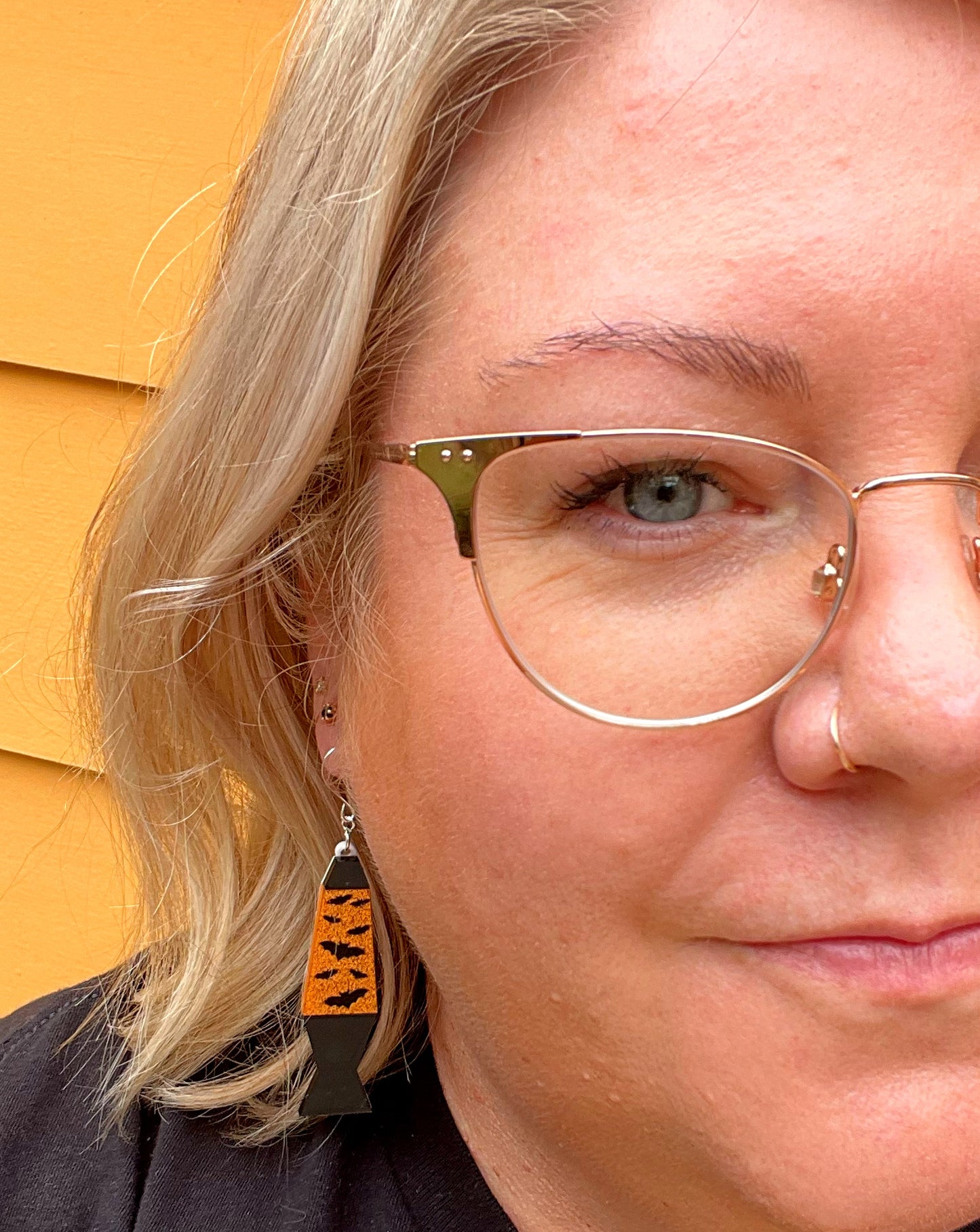 It's Freakin' Bats! Bats in Lava Lamps Earrings