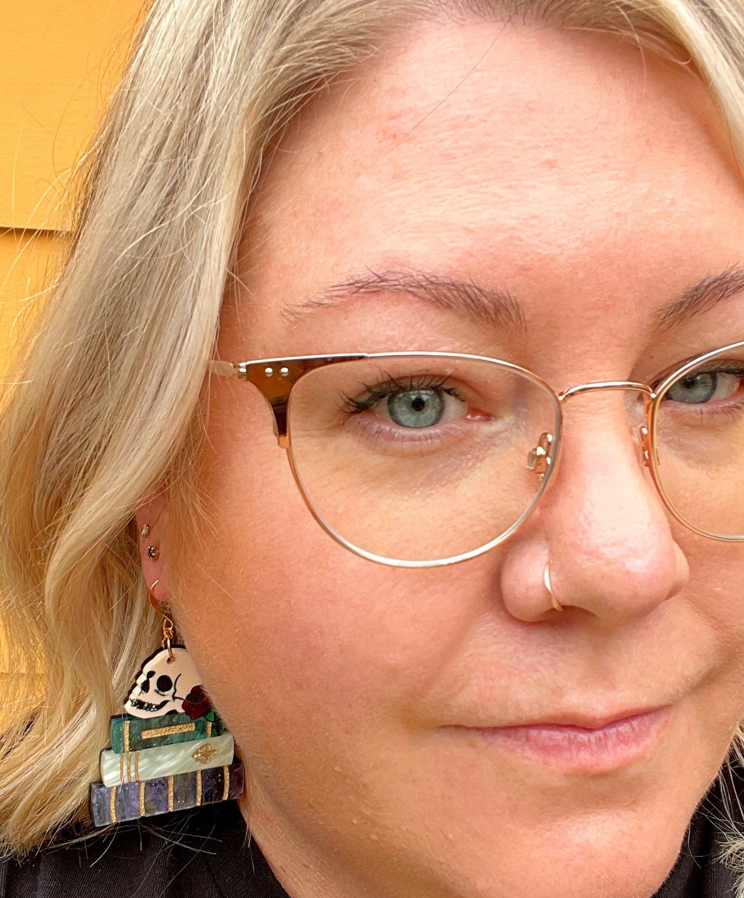 Deceased Librarian Earrings