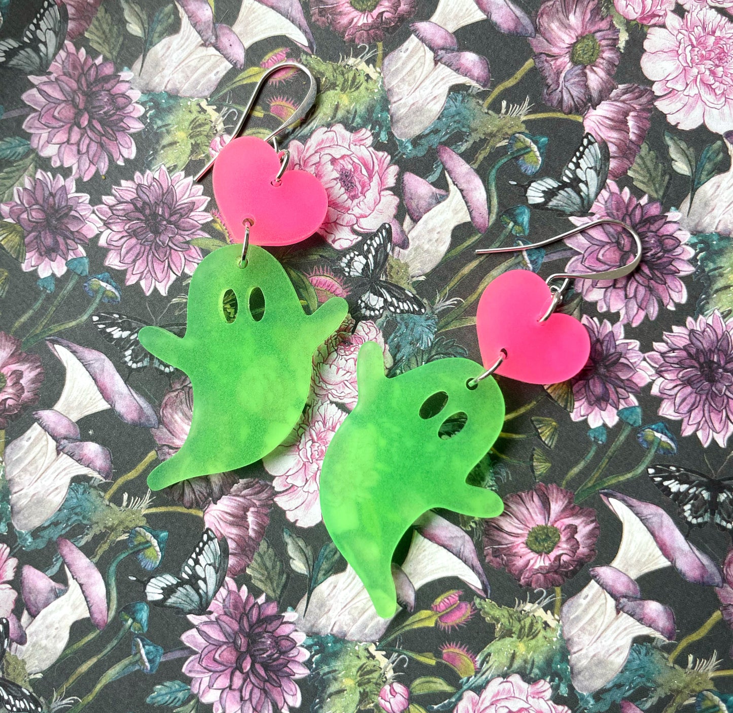 Glow in the Dark Ghost Earrings