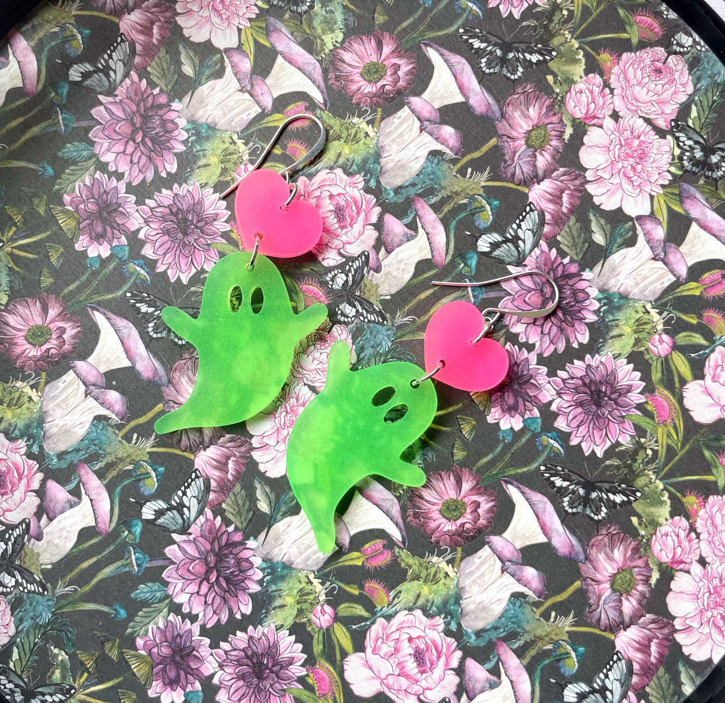Glow in the Dark Ghost Earrings