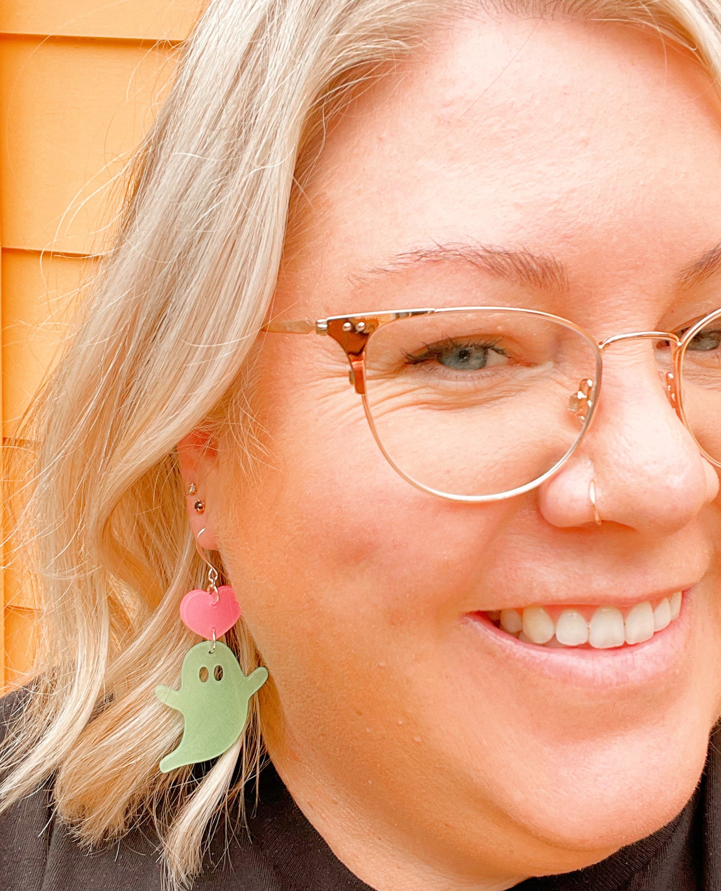 Glow in the Dark Ghost Earrings