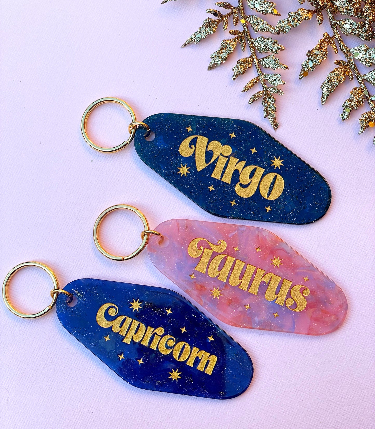 What's Your Sign? Star Sign Zodiac Keychains