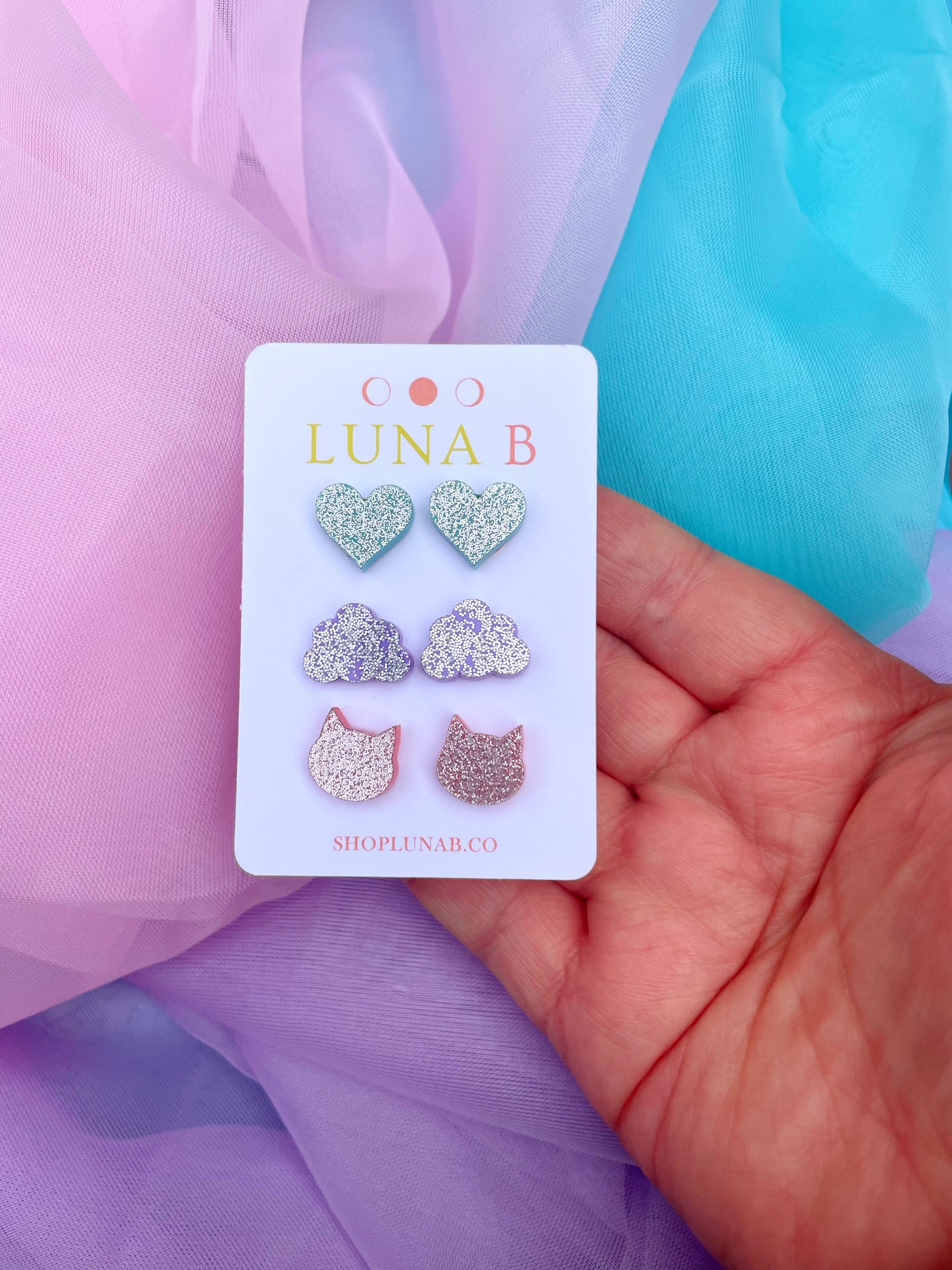 Swiftie Pop Stud Earrings 3 Pack - Taylor's Version