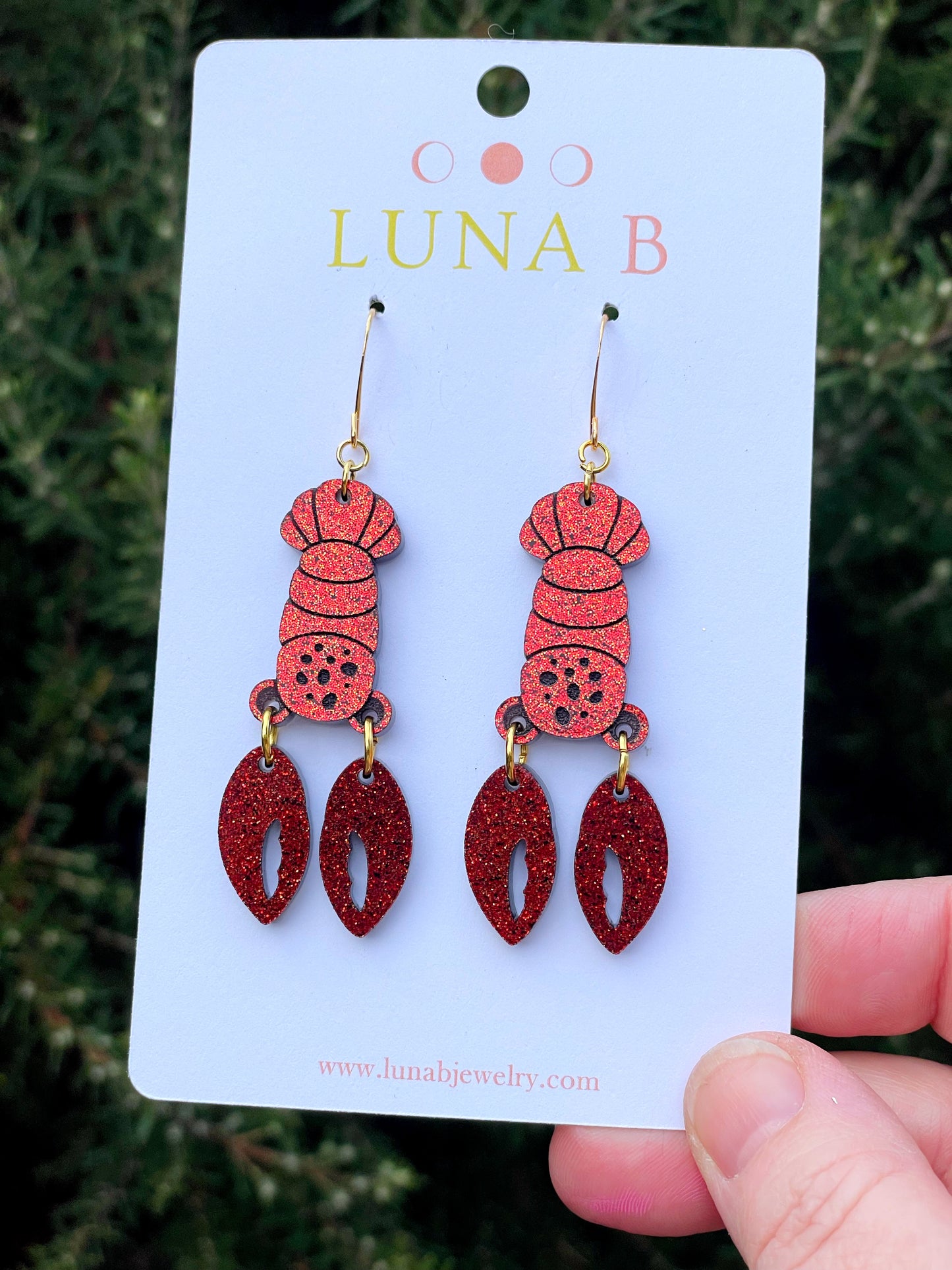 SALE You're My Lobster Earrings