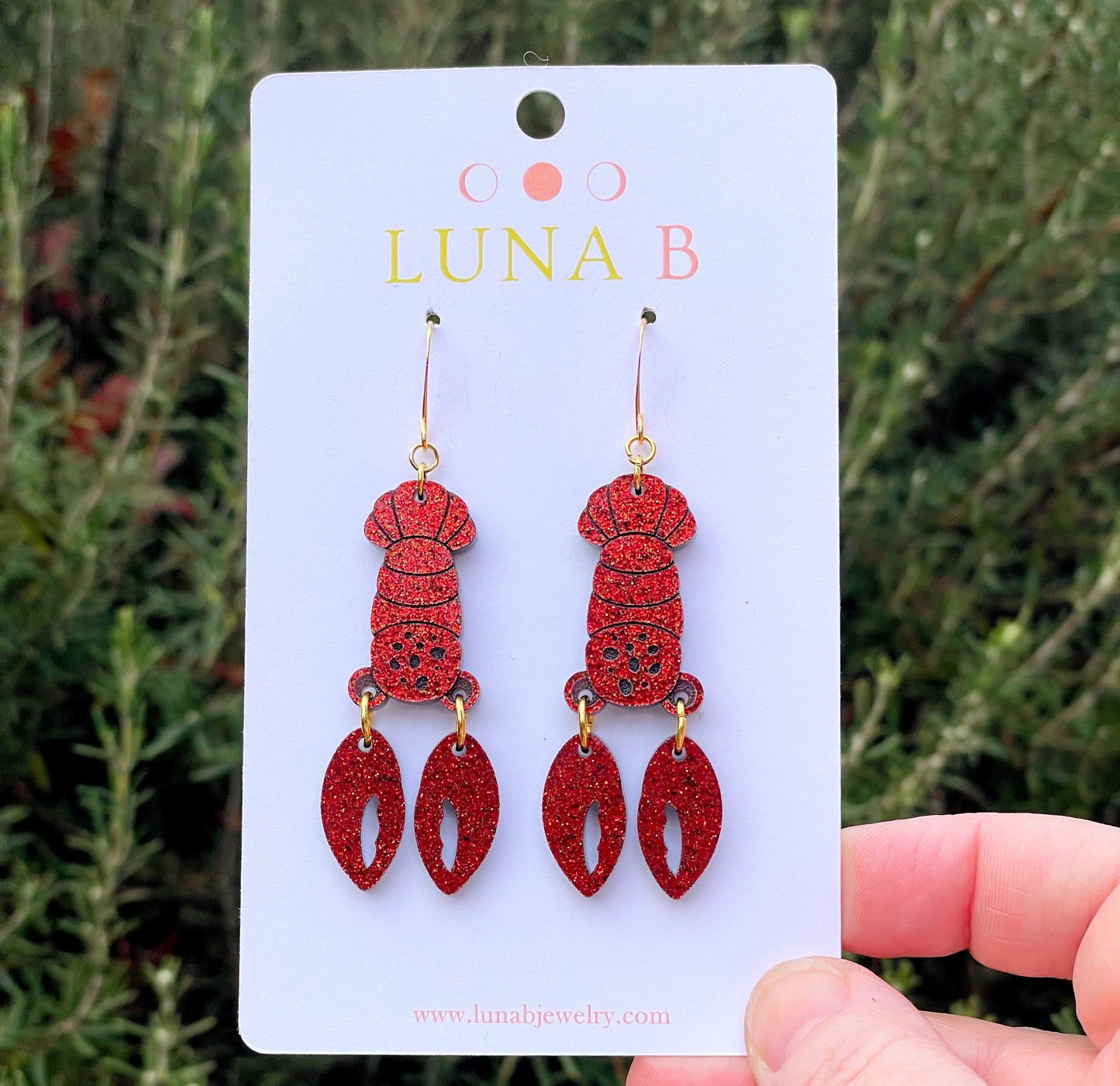 SALE You're My Lobster Earrings