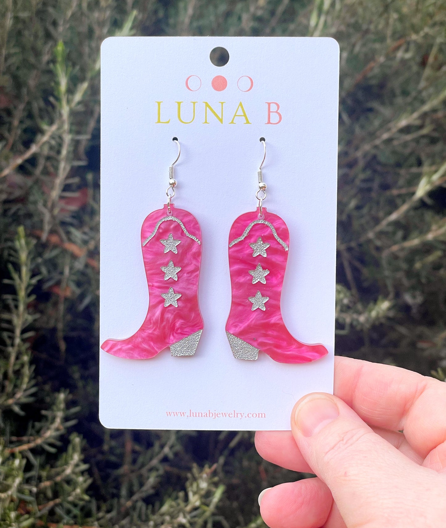 Cowgirl Boot Earrings – Handmade Western Statement Jewelry