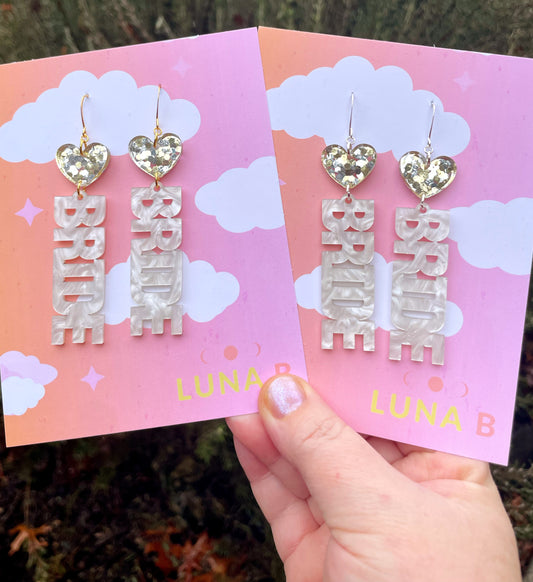 Bride to Be Earrings