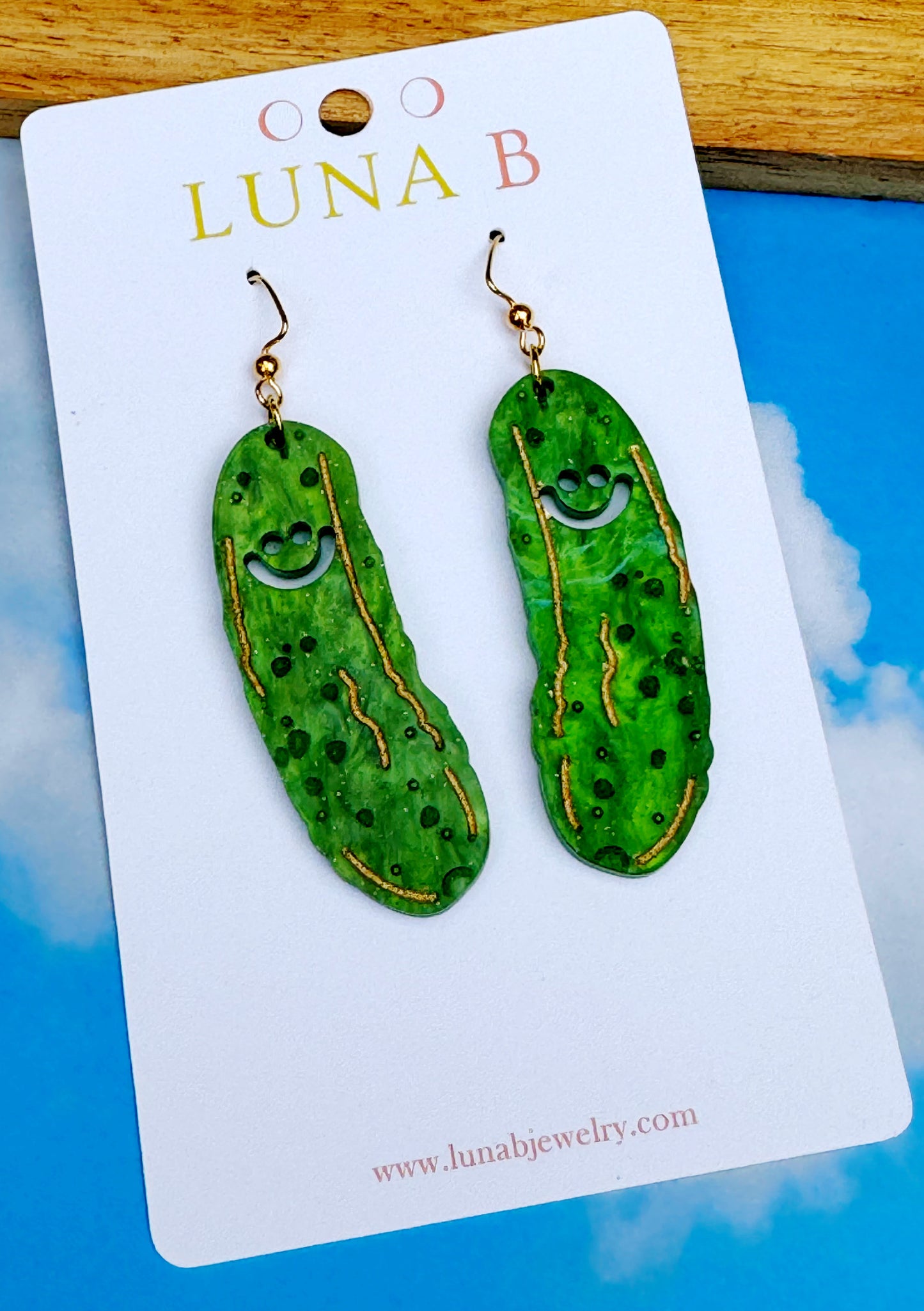 Pickle Earrings – Tart, Cute, and Ready to Dill-light!