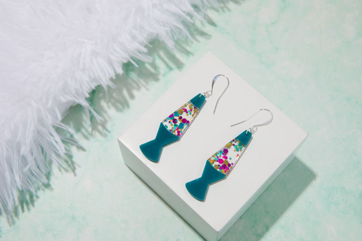 Groovy Lava Lamp Earrings