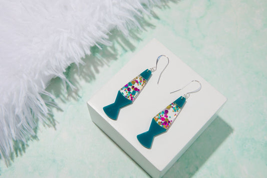 Groovy Lava Lamp Earrings