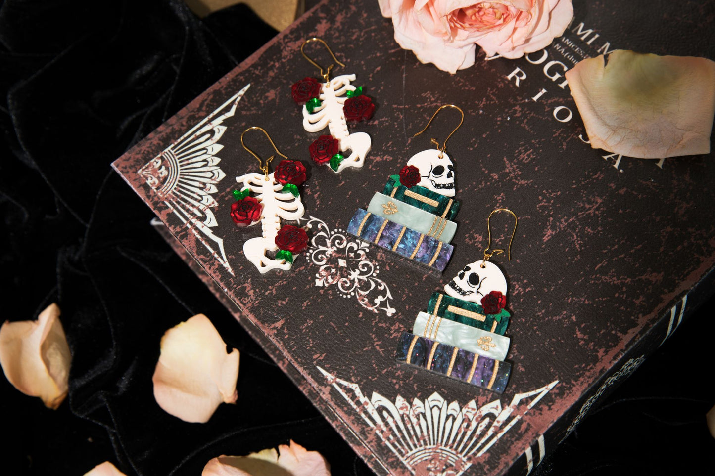 Deceased Librarian Earrings
