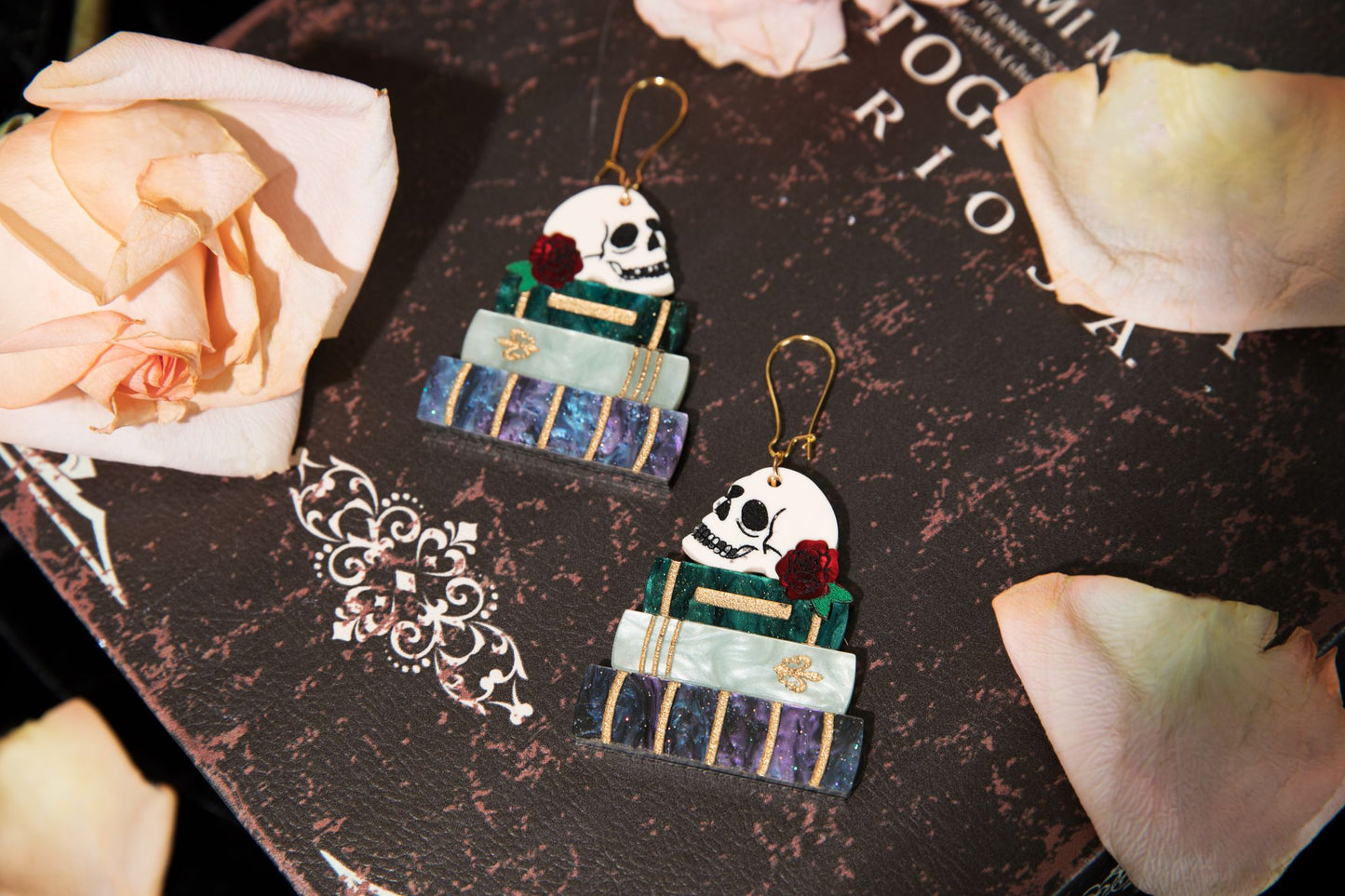 Deceased Librarian Earrings