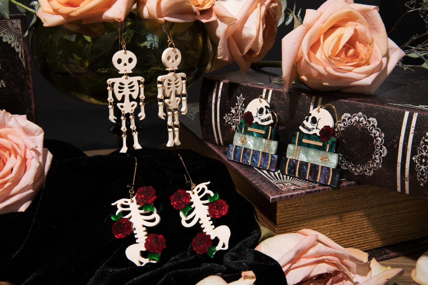 Skeleton Bones Earrings