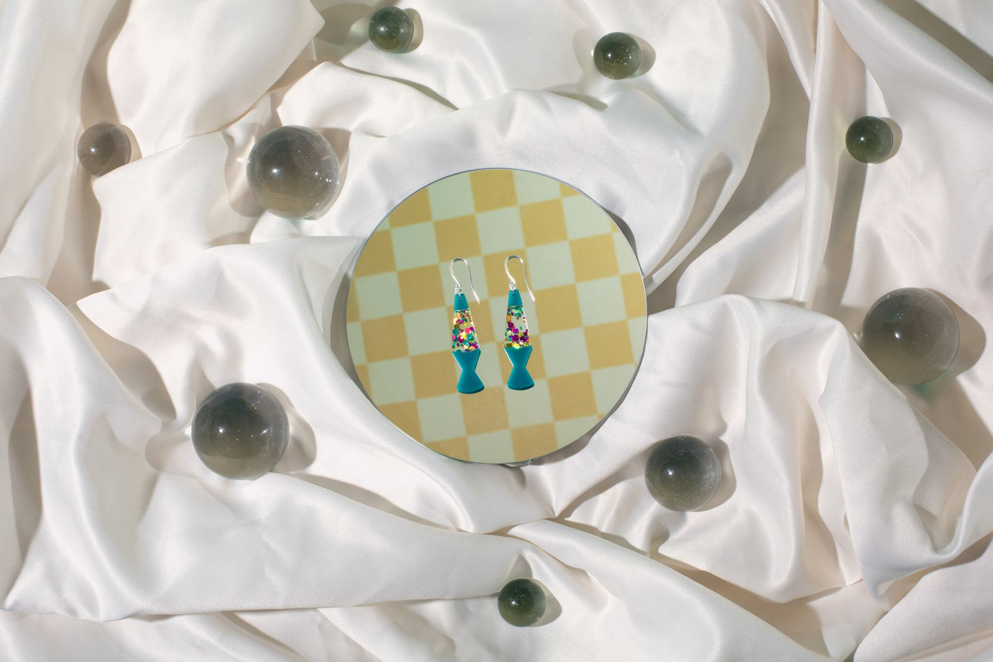 Groovy Lava Lamp Earrings